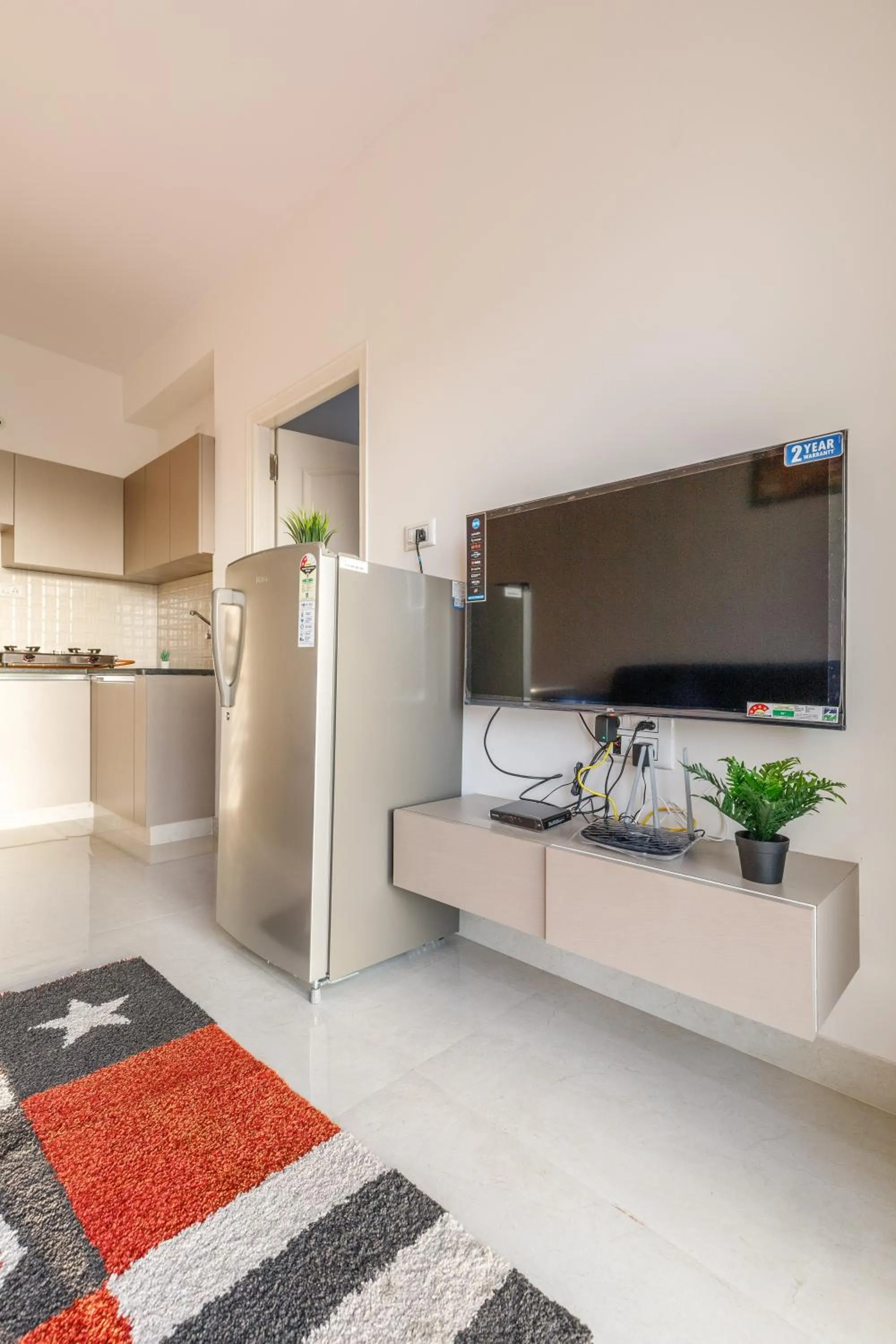 Kitchen or kitchenette in Sunrise Service Apartments