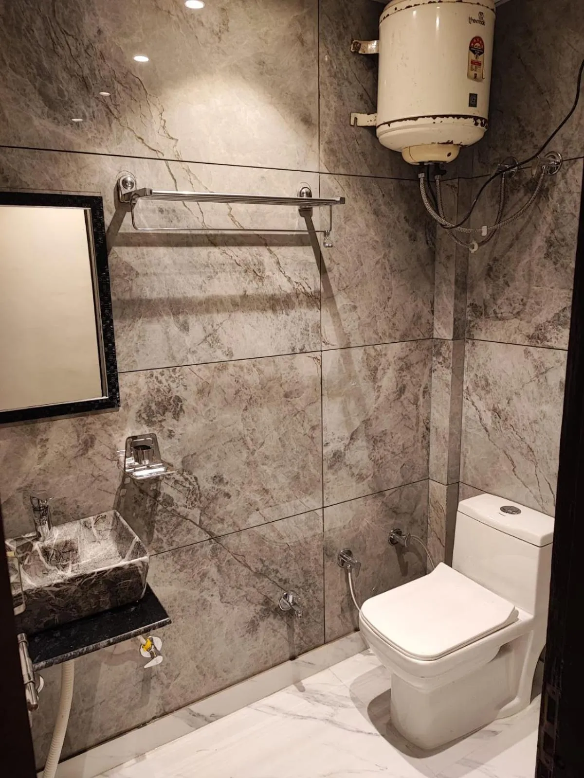 Shower in Sun Moon Residency and Apartments, Hotels in Rohini