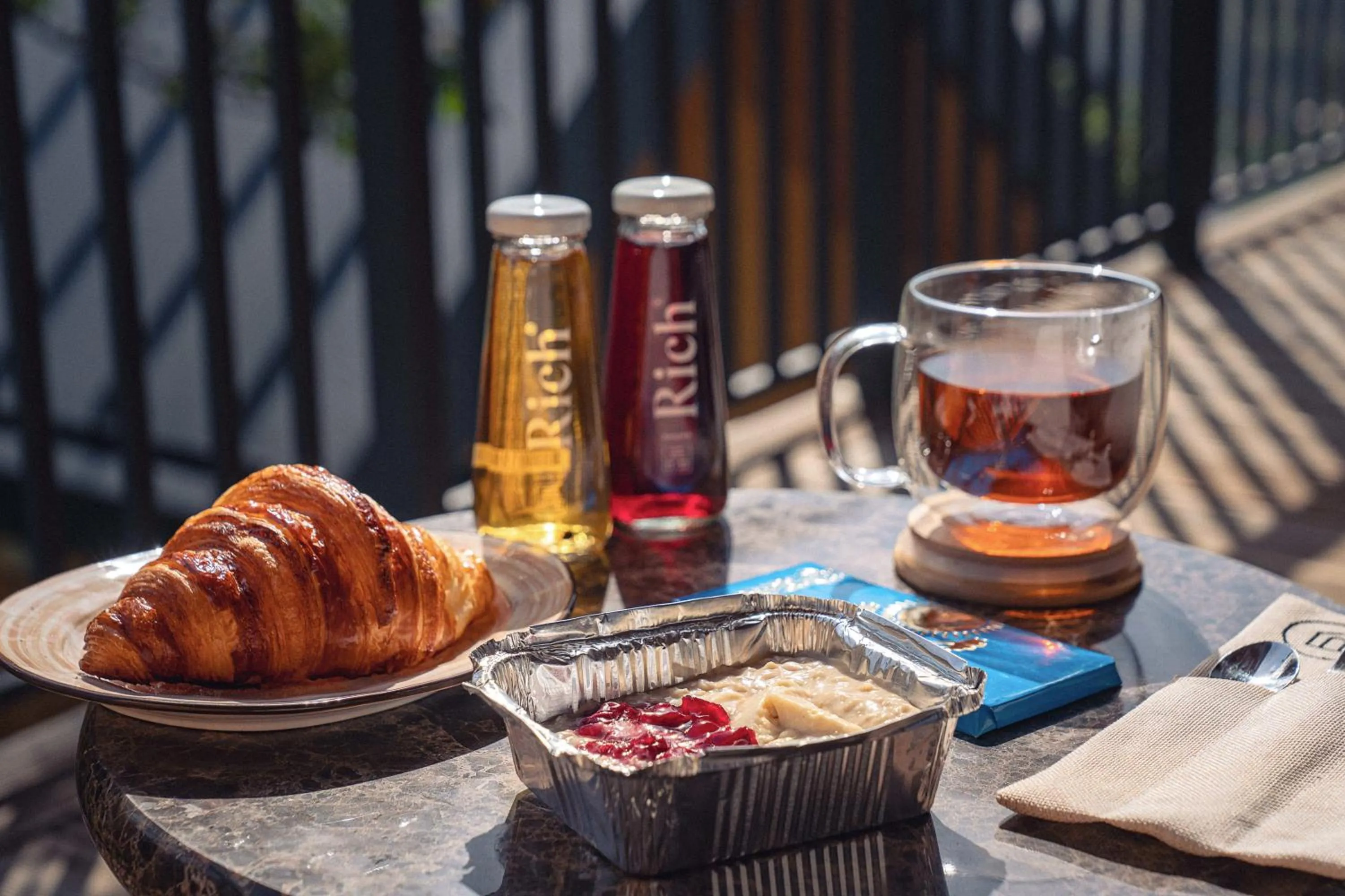 Breakfast in Qazaq Auyl Eco Hotel