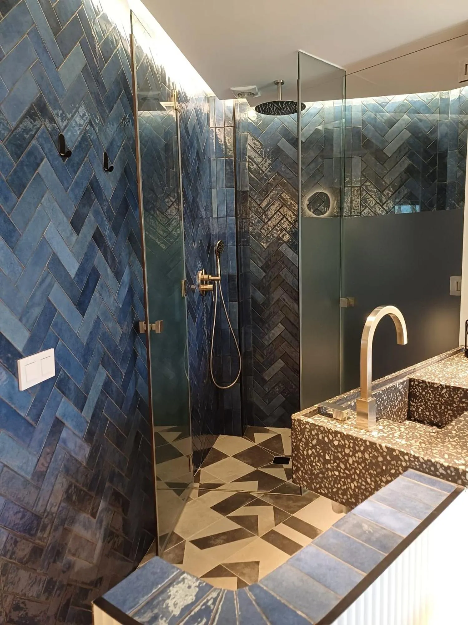 Shower in Ruta Jacobea