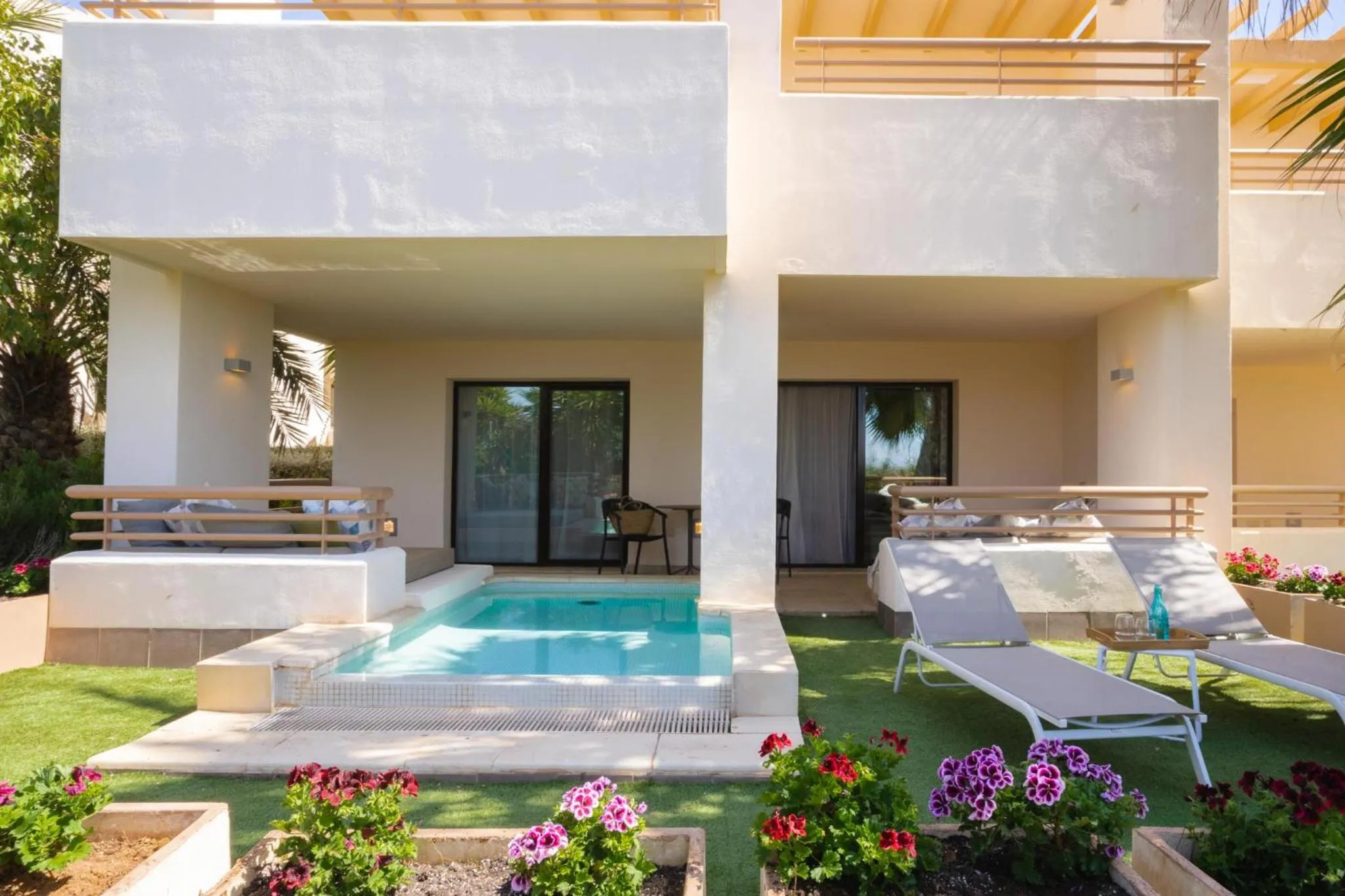 Garden view in Ona Hacienda del Álamo Golf Resort