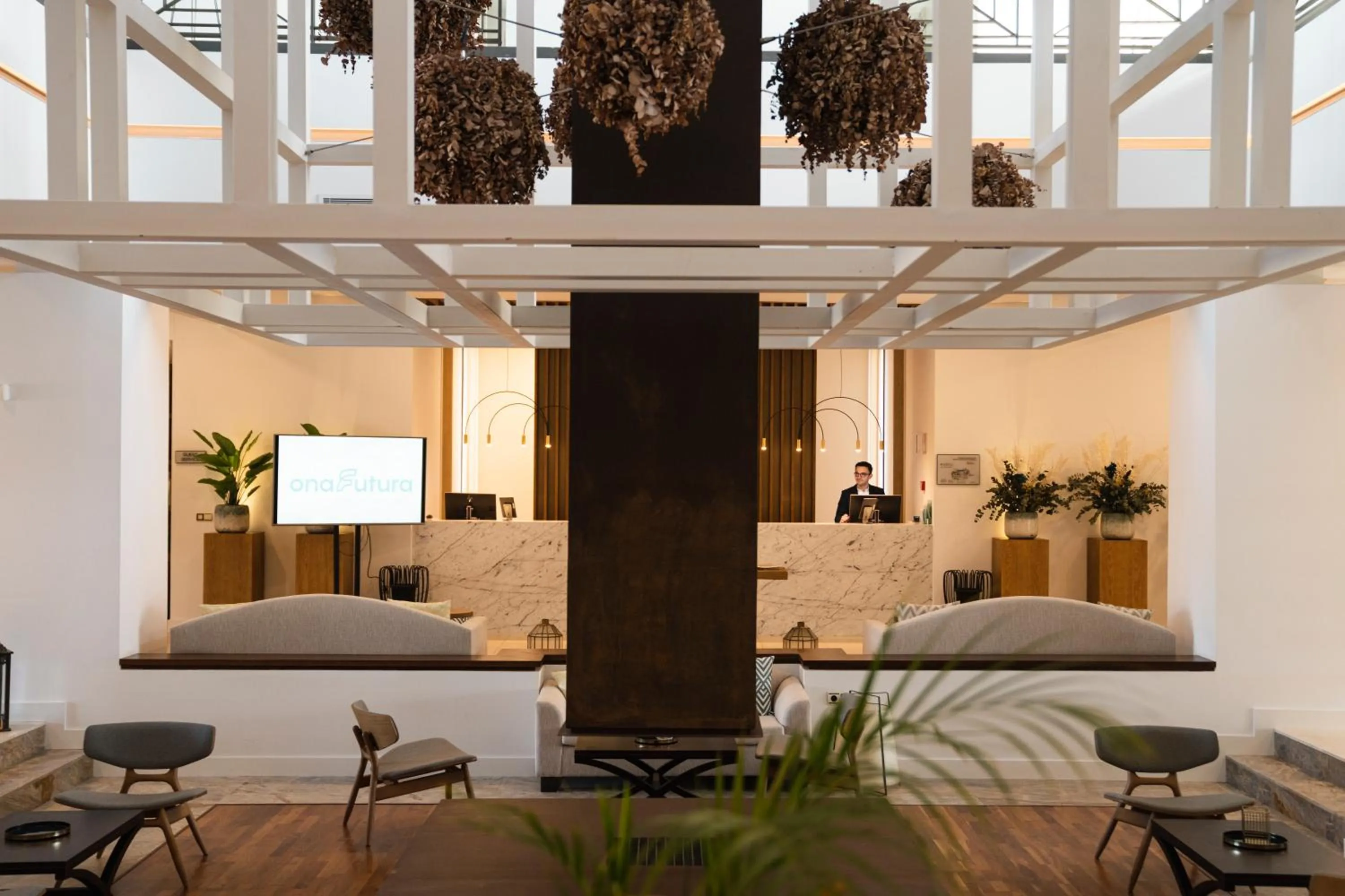 Lobby or reception in Ona Hacienda del Álamo Golf Resort