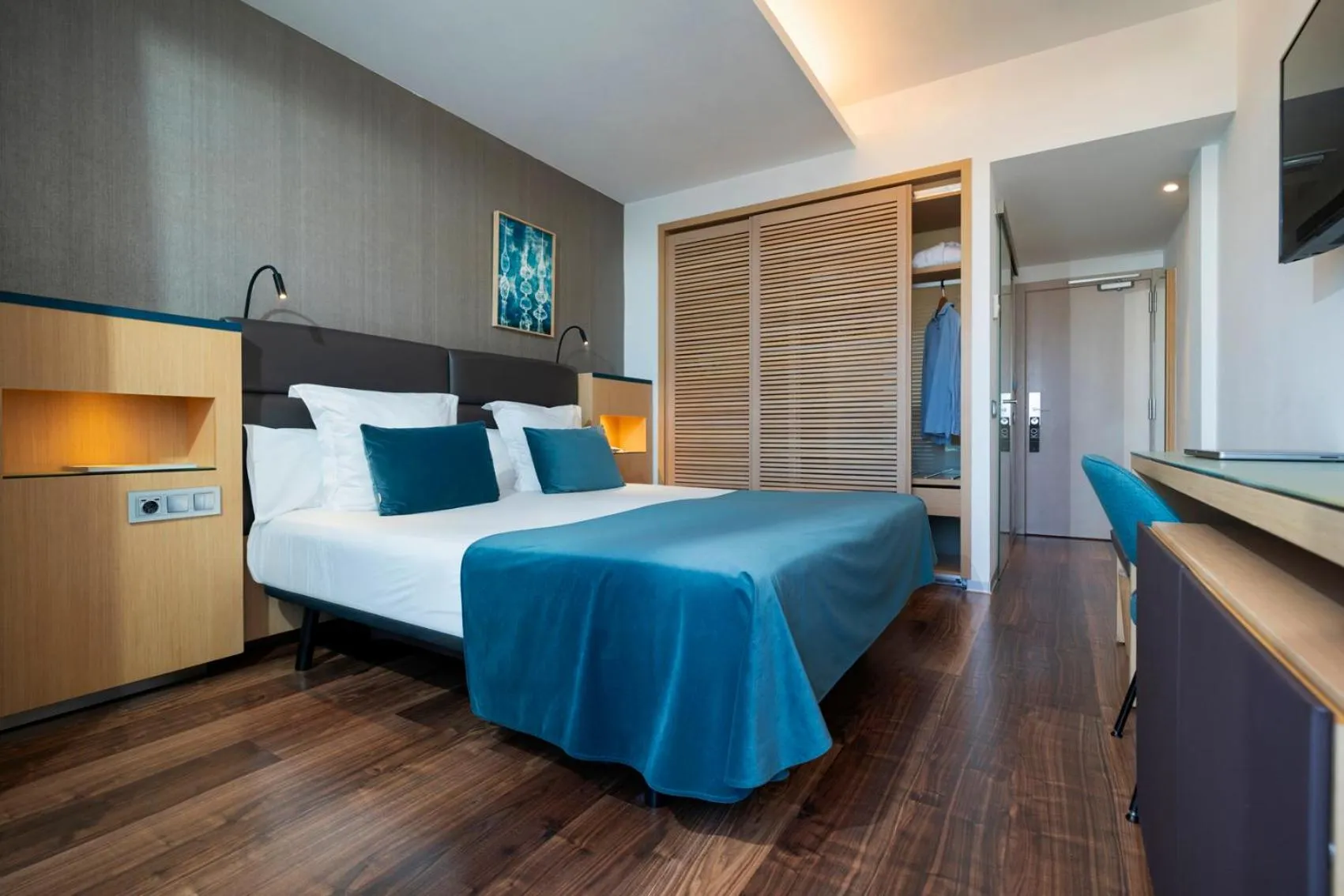 Bed in Ocean Drive Ibiza