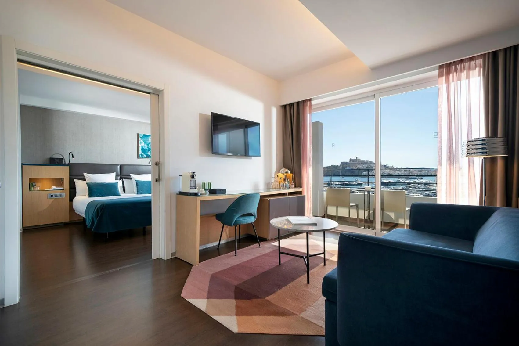 Bed in Ocean Drive Ibiza