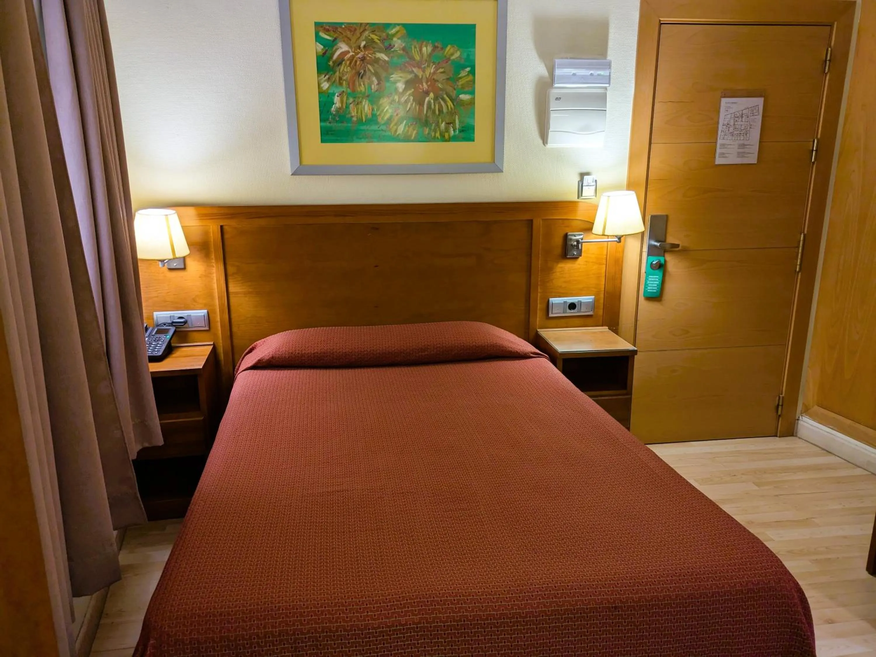 Bed in Hotel Los Habaneros