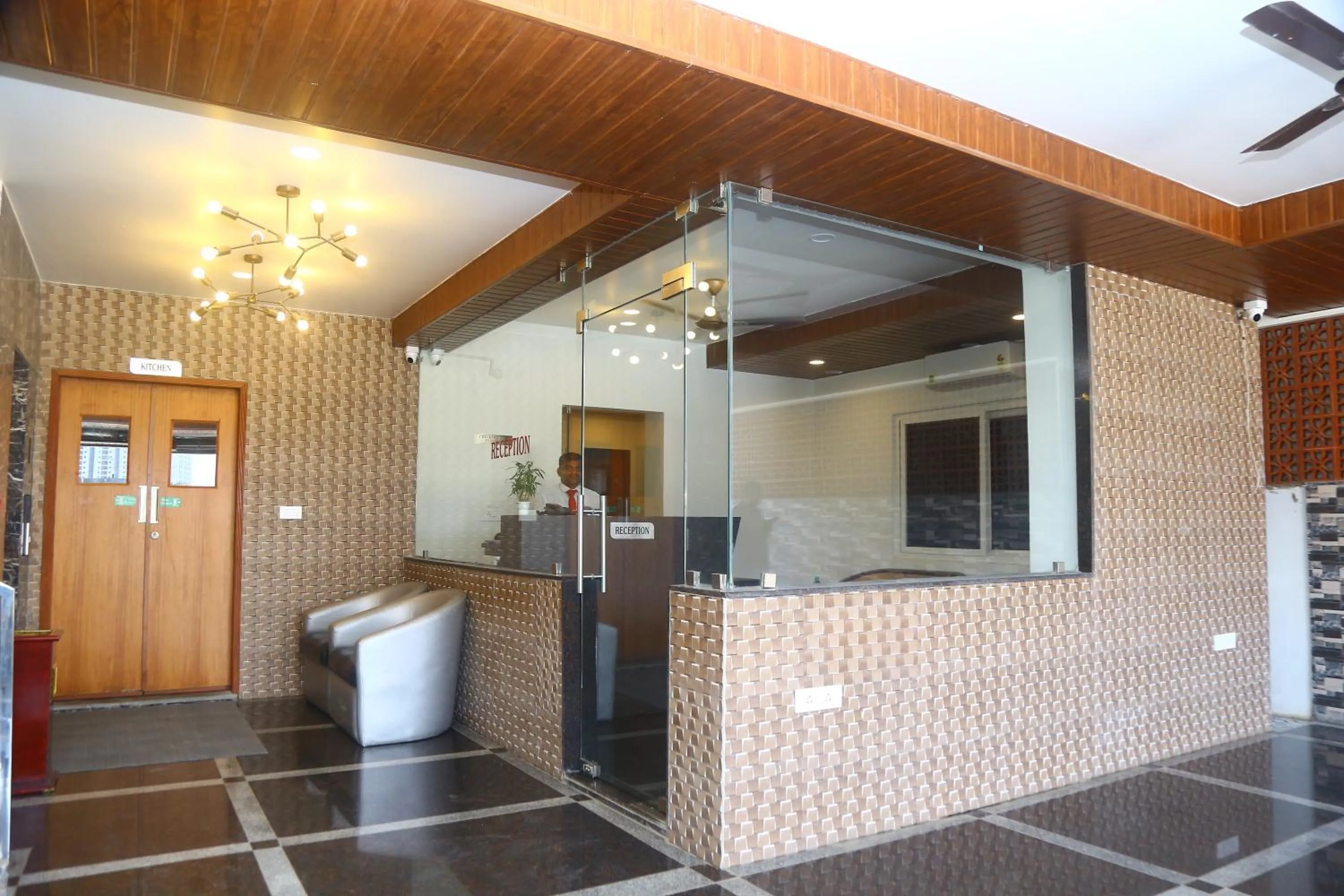 Lobby or reception in Hotel The Prime