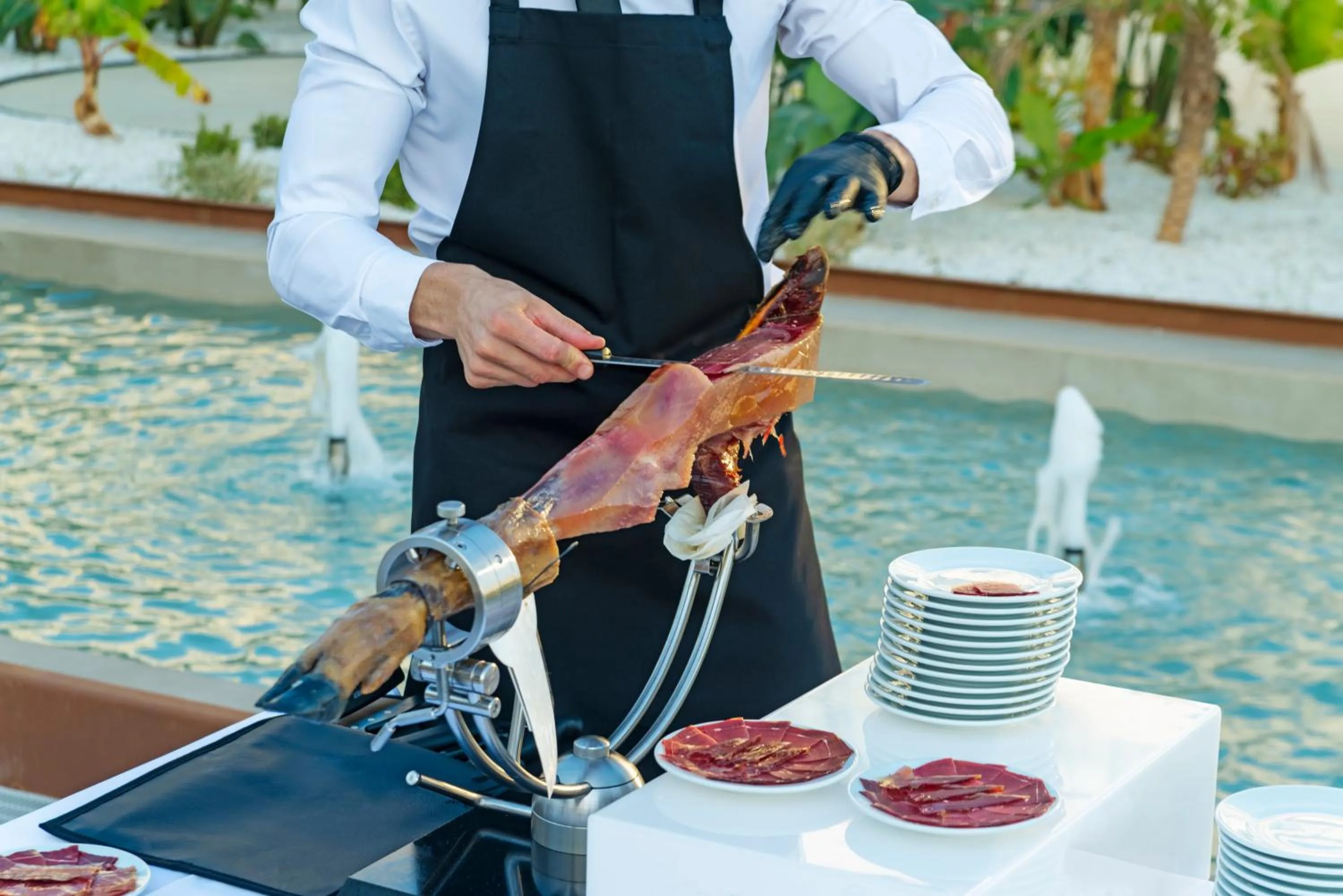 Food and drinks in Cabogata Beach Hotel