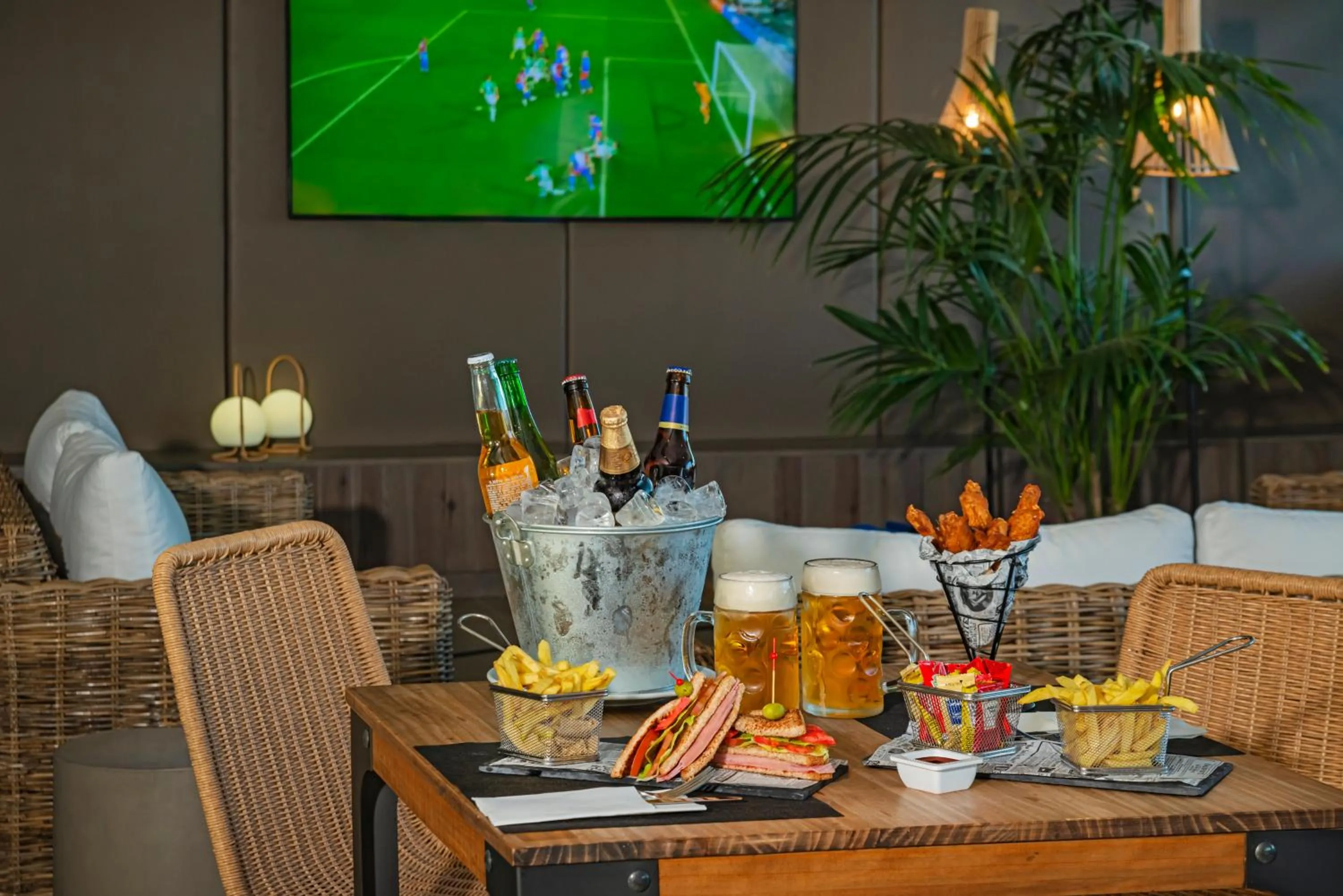 Food close-up in Hotel Cabogata Jardín