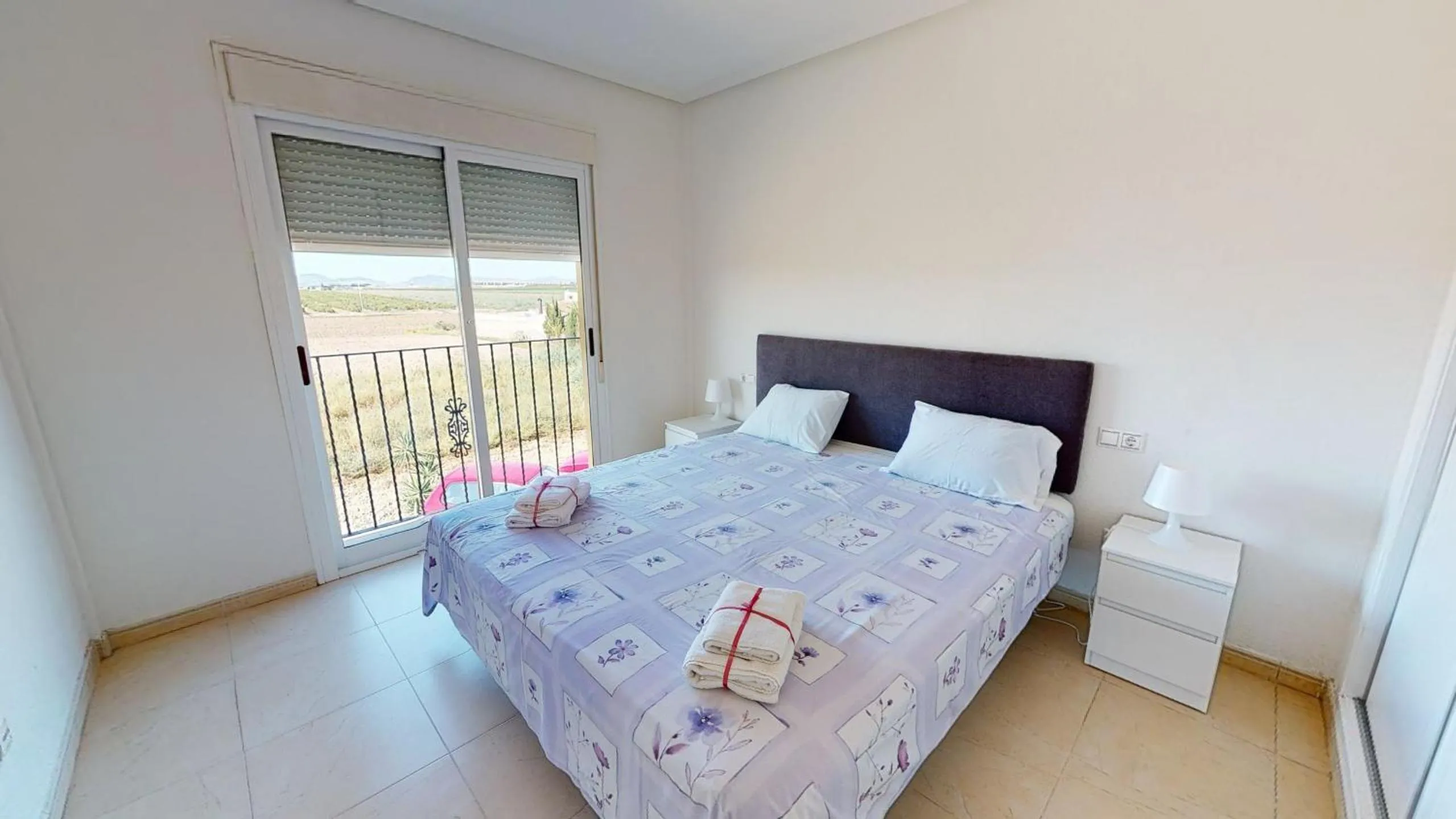 Bed in Casa Rosalia - A Murcia Holiday Rentals Property