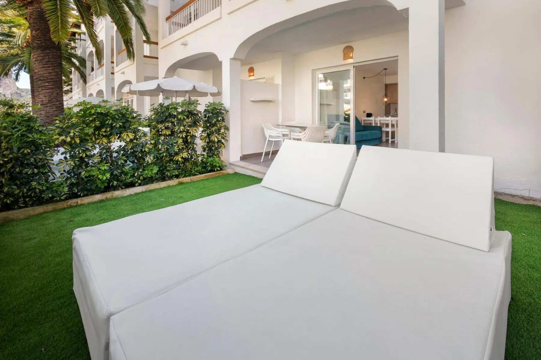 Balcony/Terrace in Alcudia Garden Aparthotel