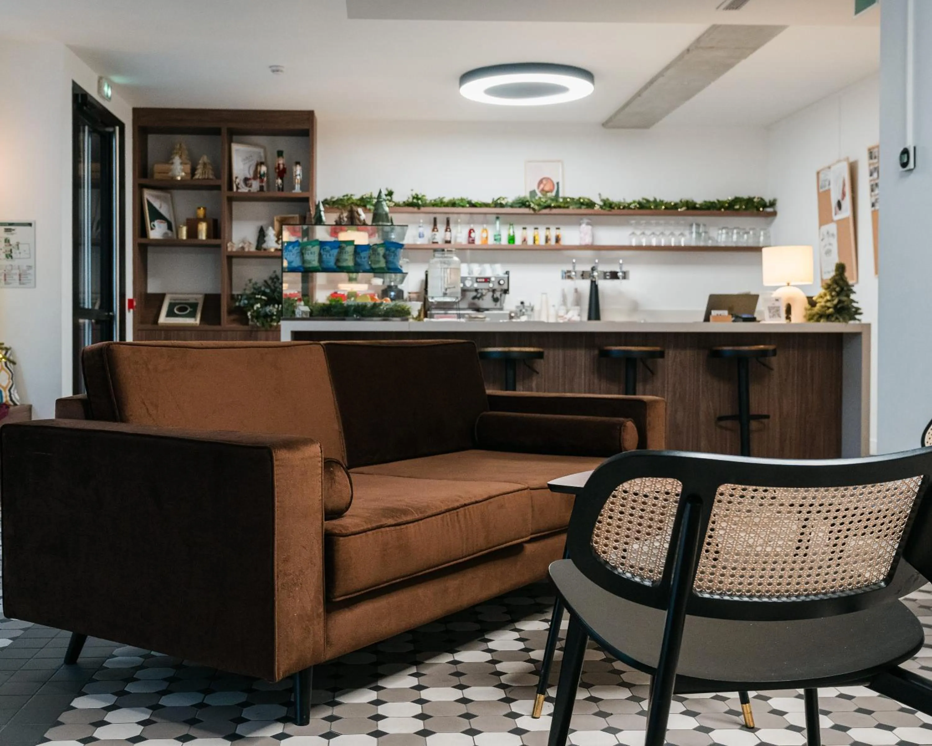 Seating area in Beau M Paris