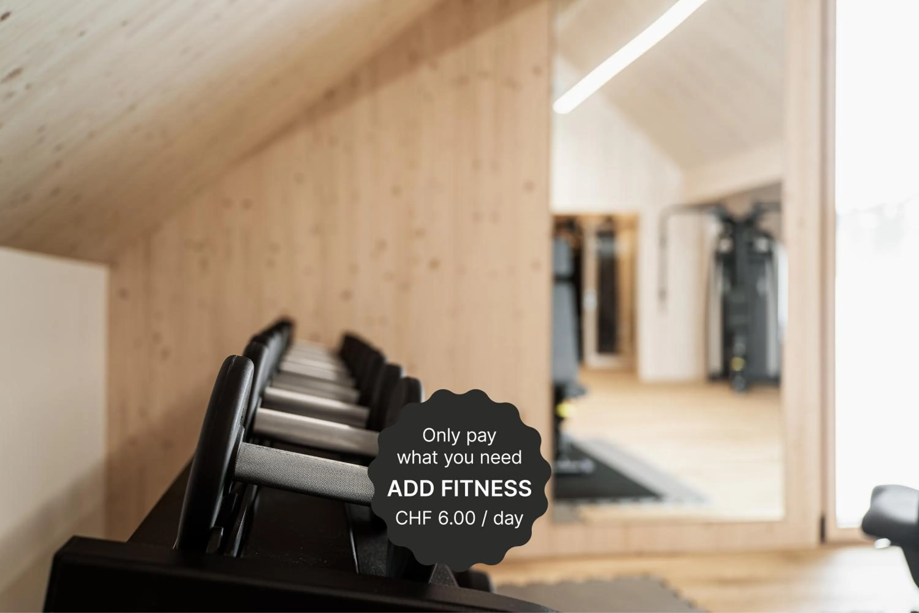 Fitness centre/facilities in Stoos Lodge