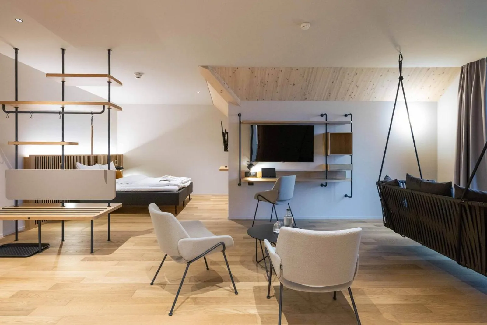 Living room in Stoos Lodge