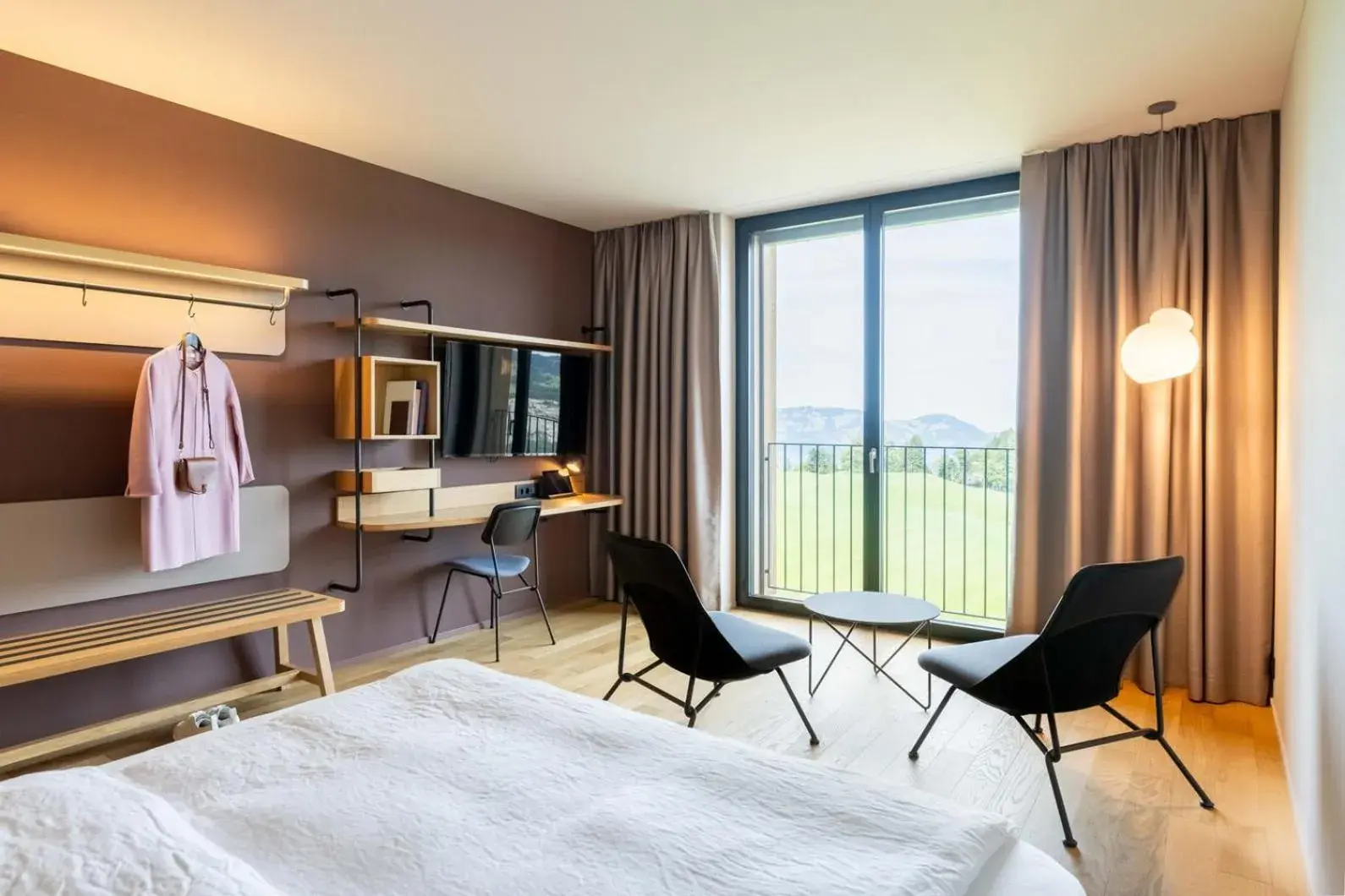 Standard Double Room High Floor with View in Stoos Lodge Standard Double Room High Floor with View in Stoos Lodge