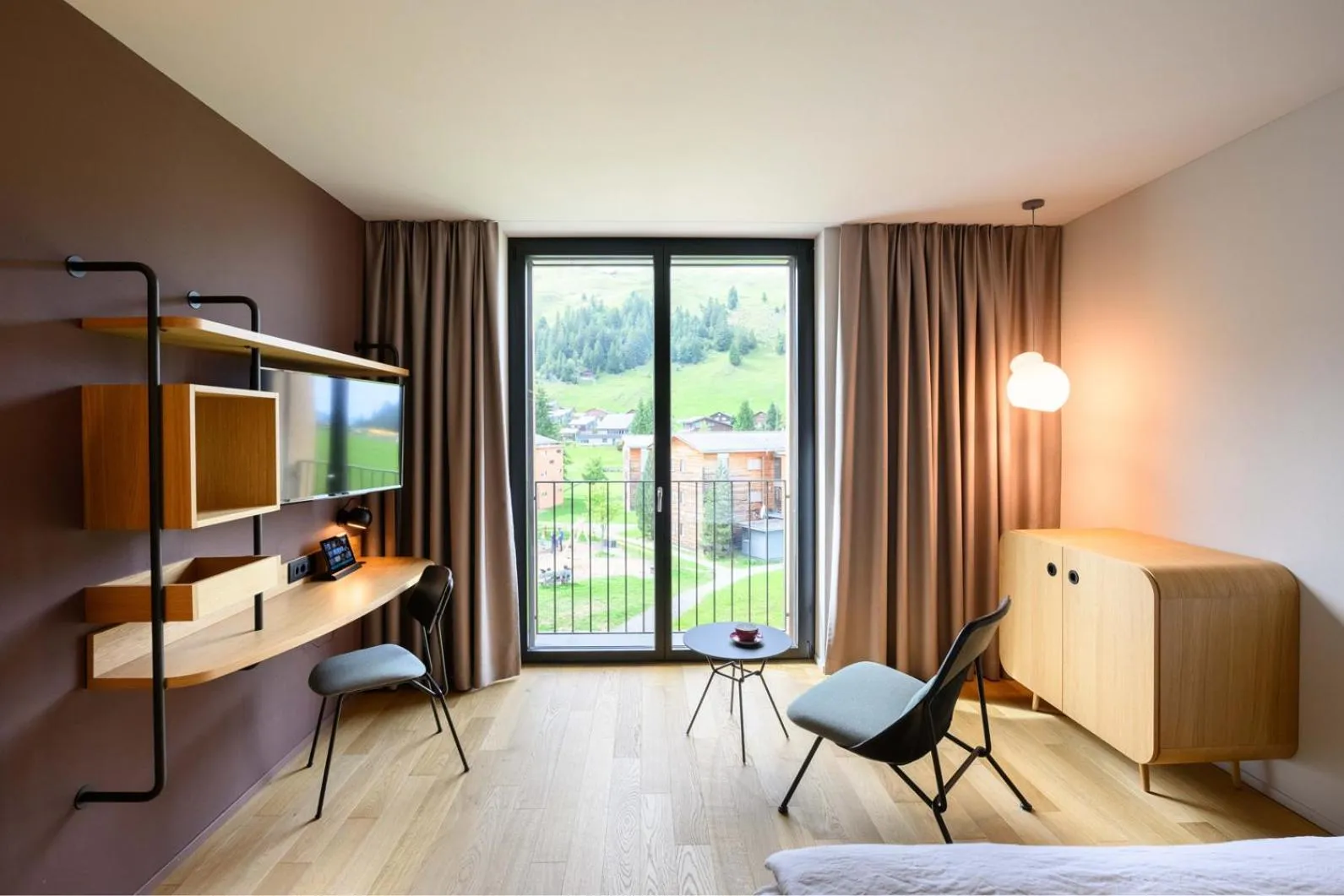 Photo of the whole room in Stoos Lodge