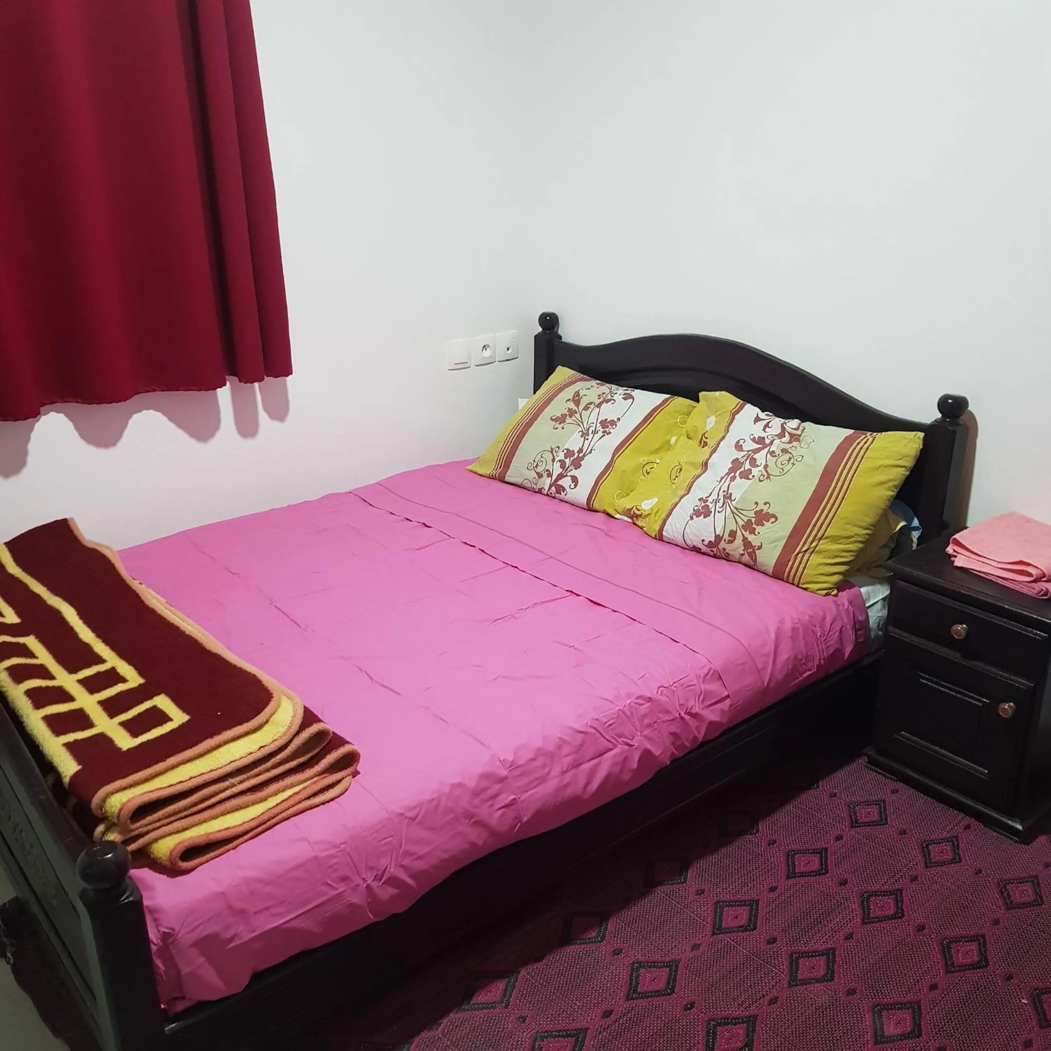 Bed in Hotel camping amtoudi