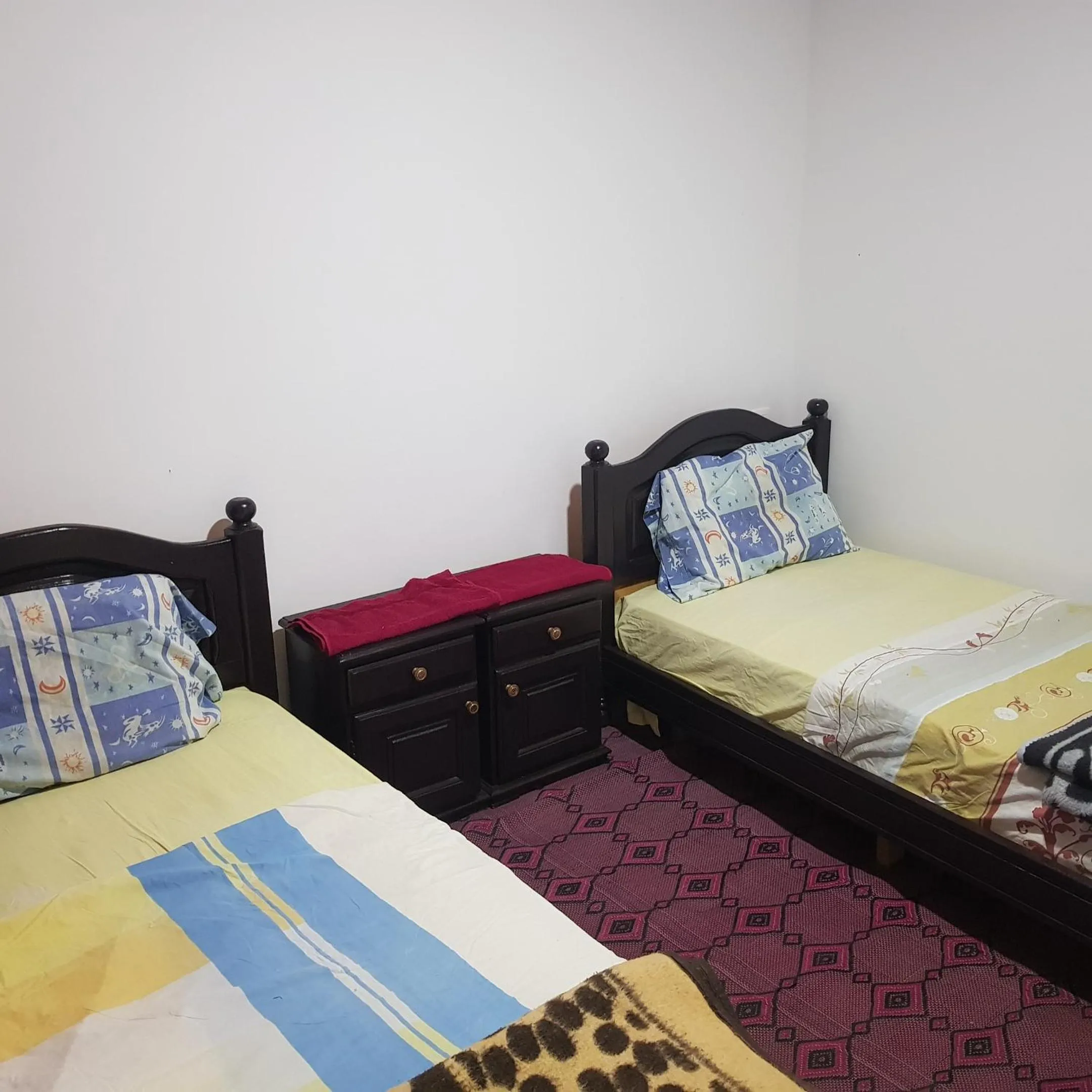 Bed in Hotel camping amtoudi