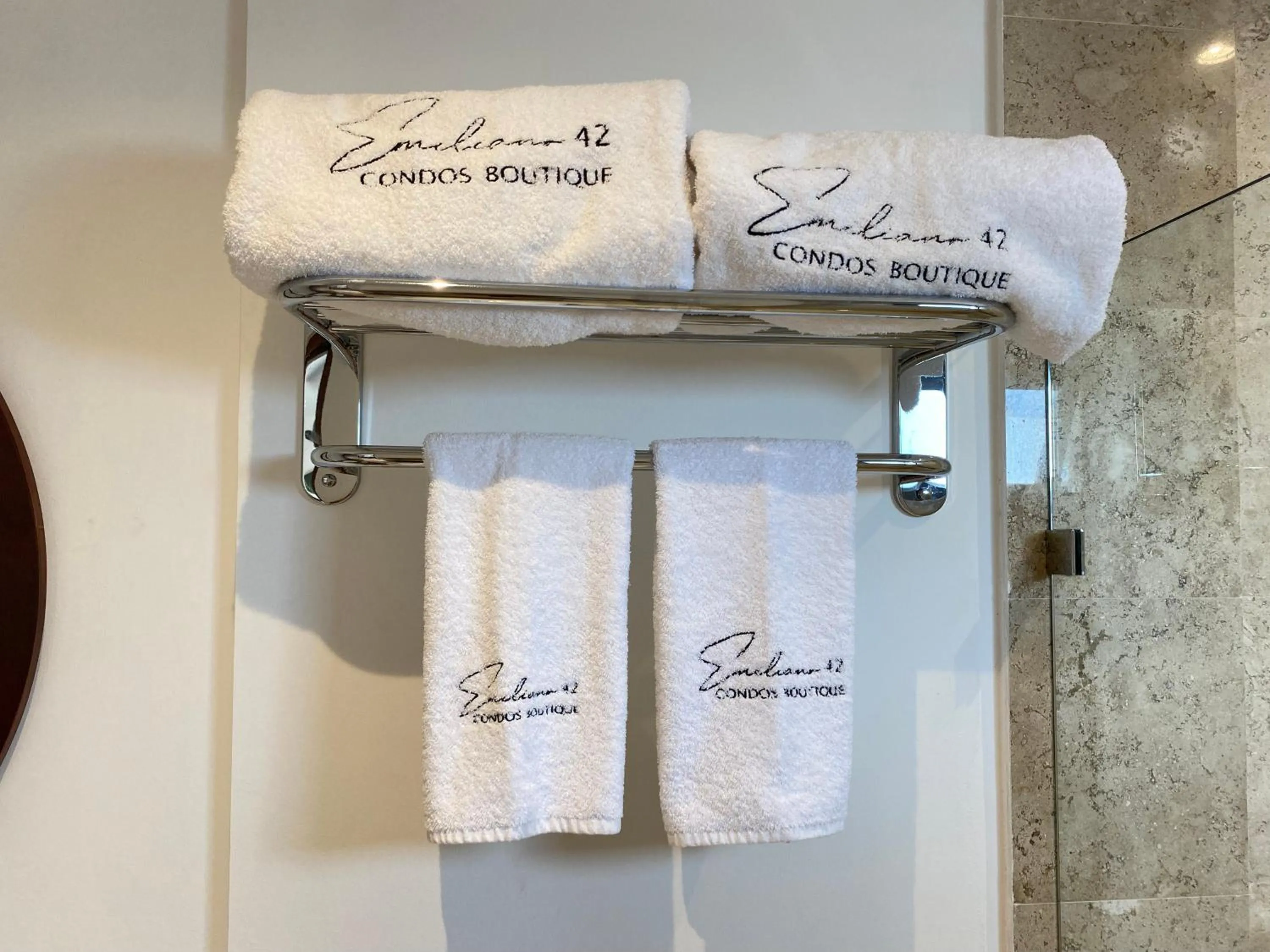 Bathroom in Emiliano 42 Condos Boutique