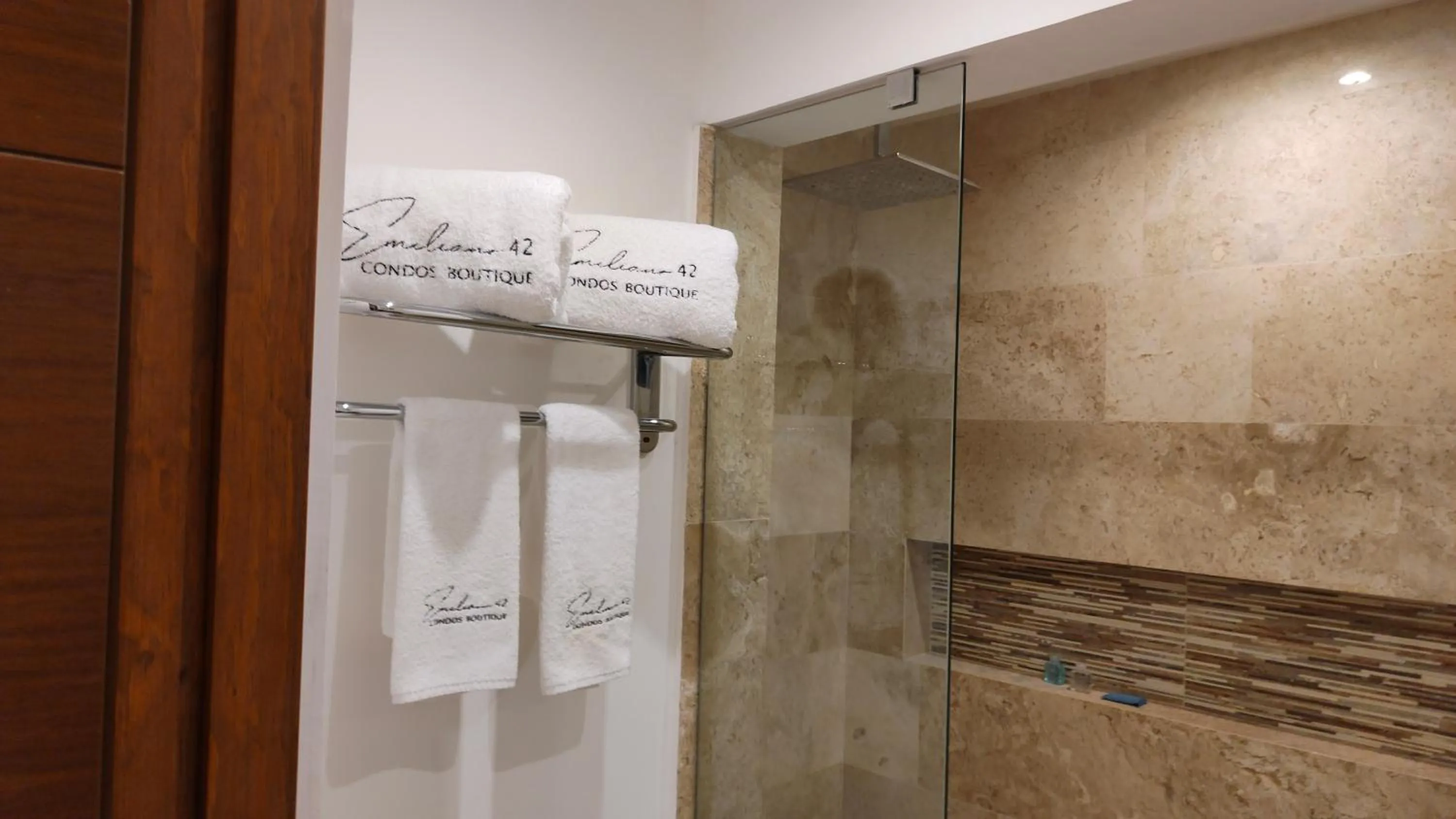 Shower in Emiliano 42 Condos Boutique