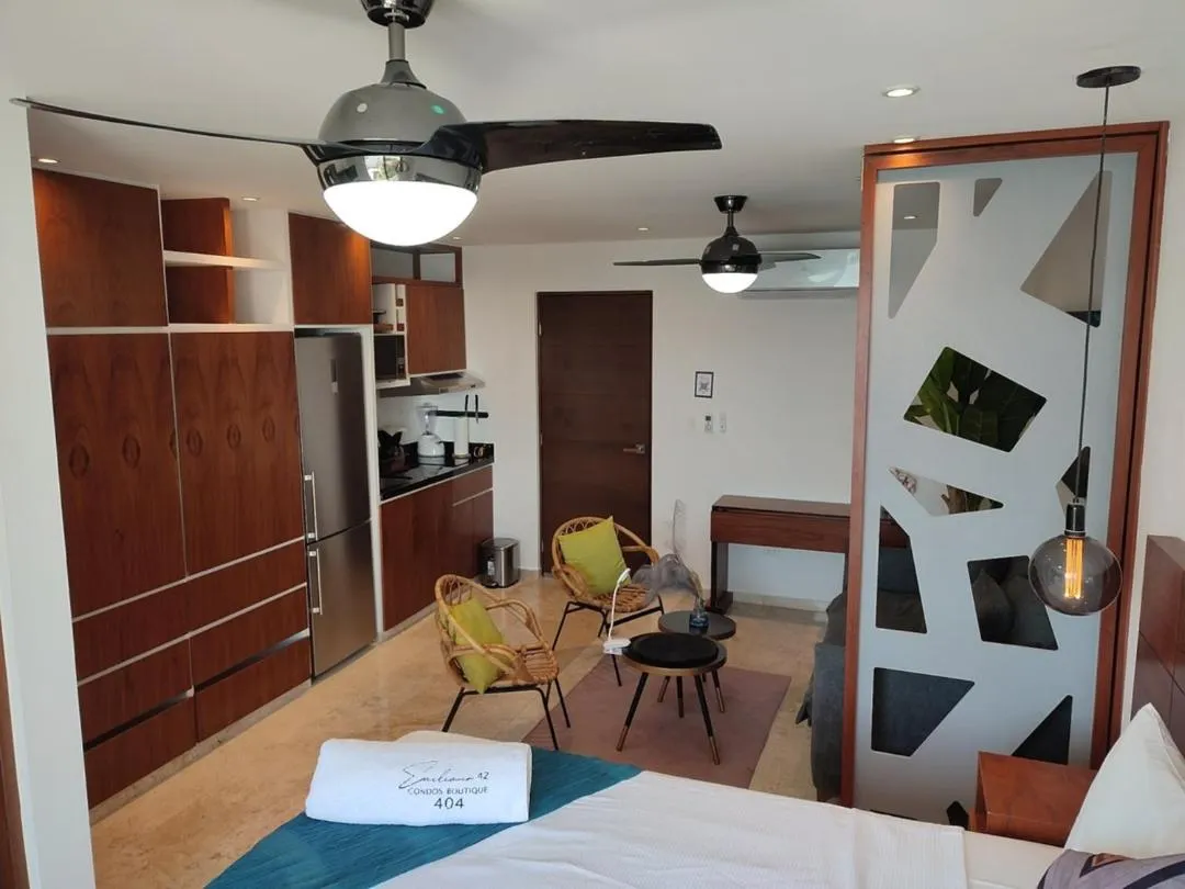 Bed in Emiliano 42 Condos Boutique