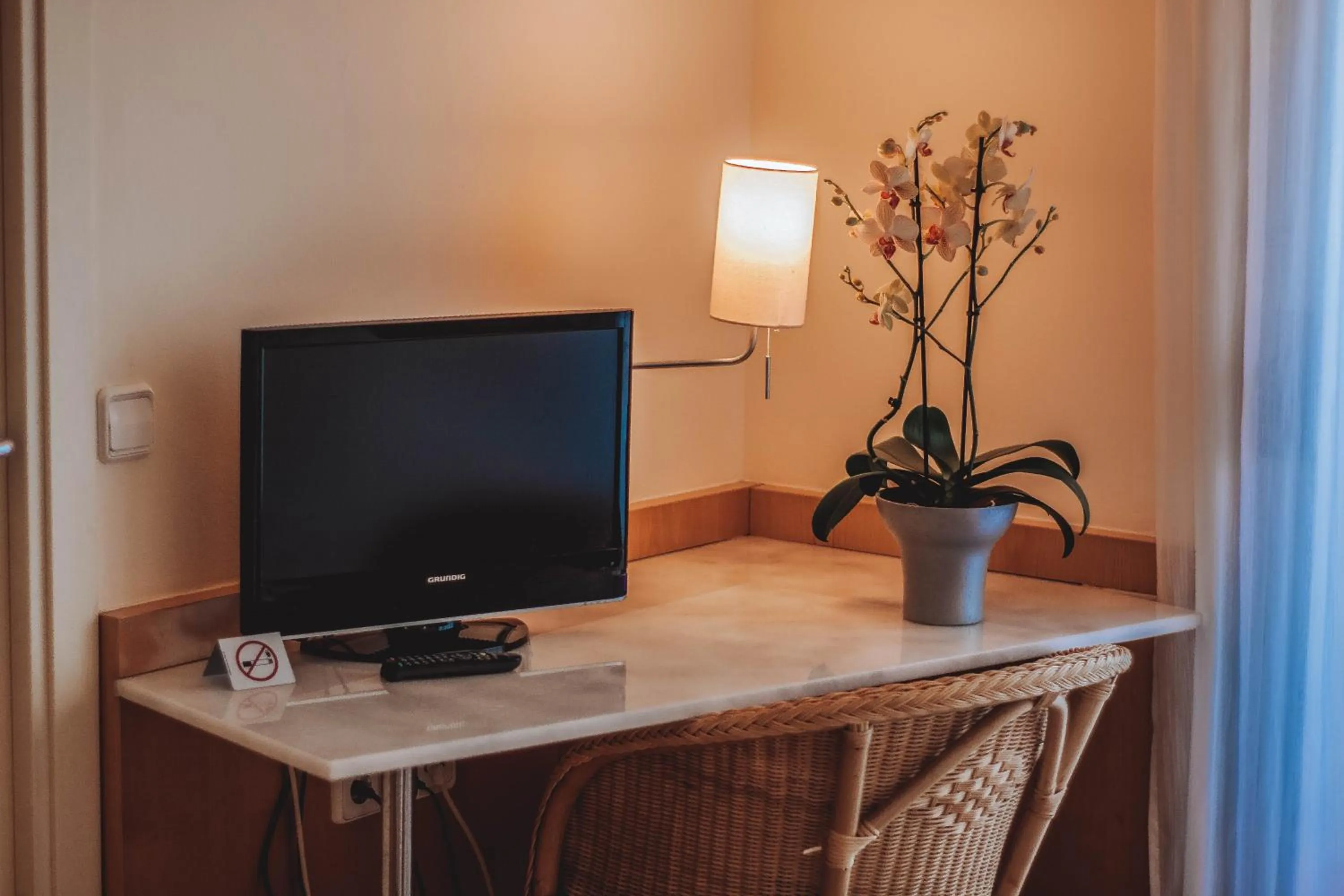 Decorative detail in Hotel Ancora