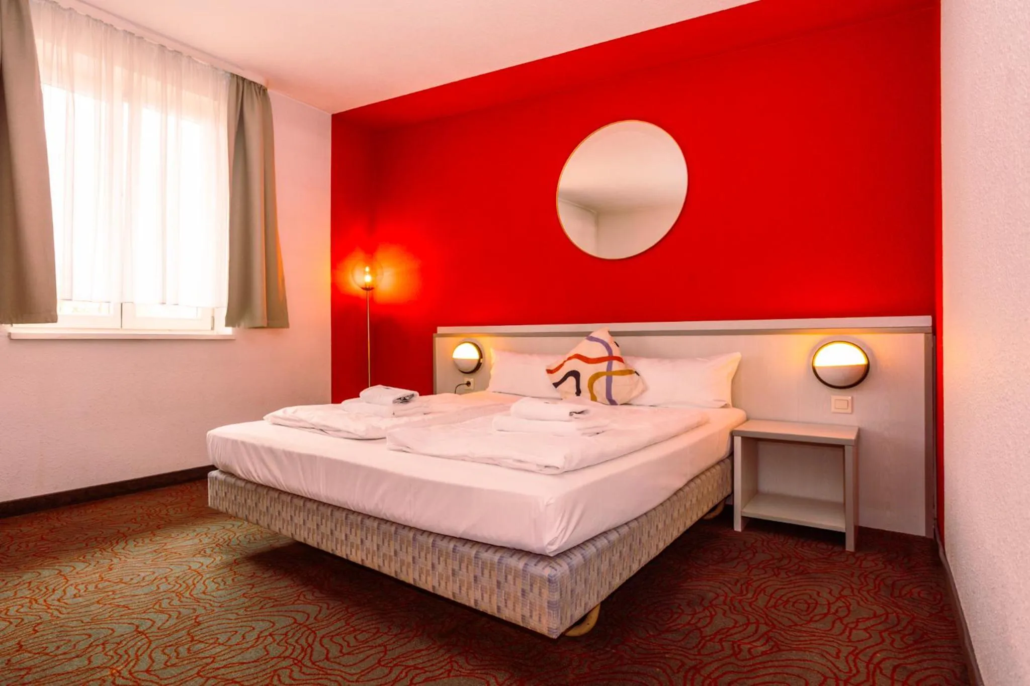 Bed in Hessenland Hotel Kassel Innenstadt by Stay Awesome