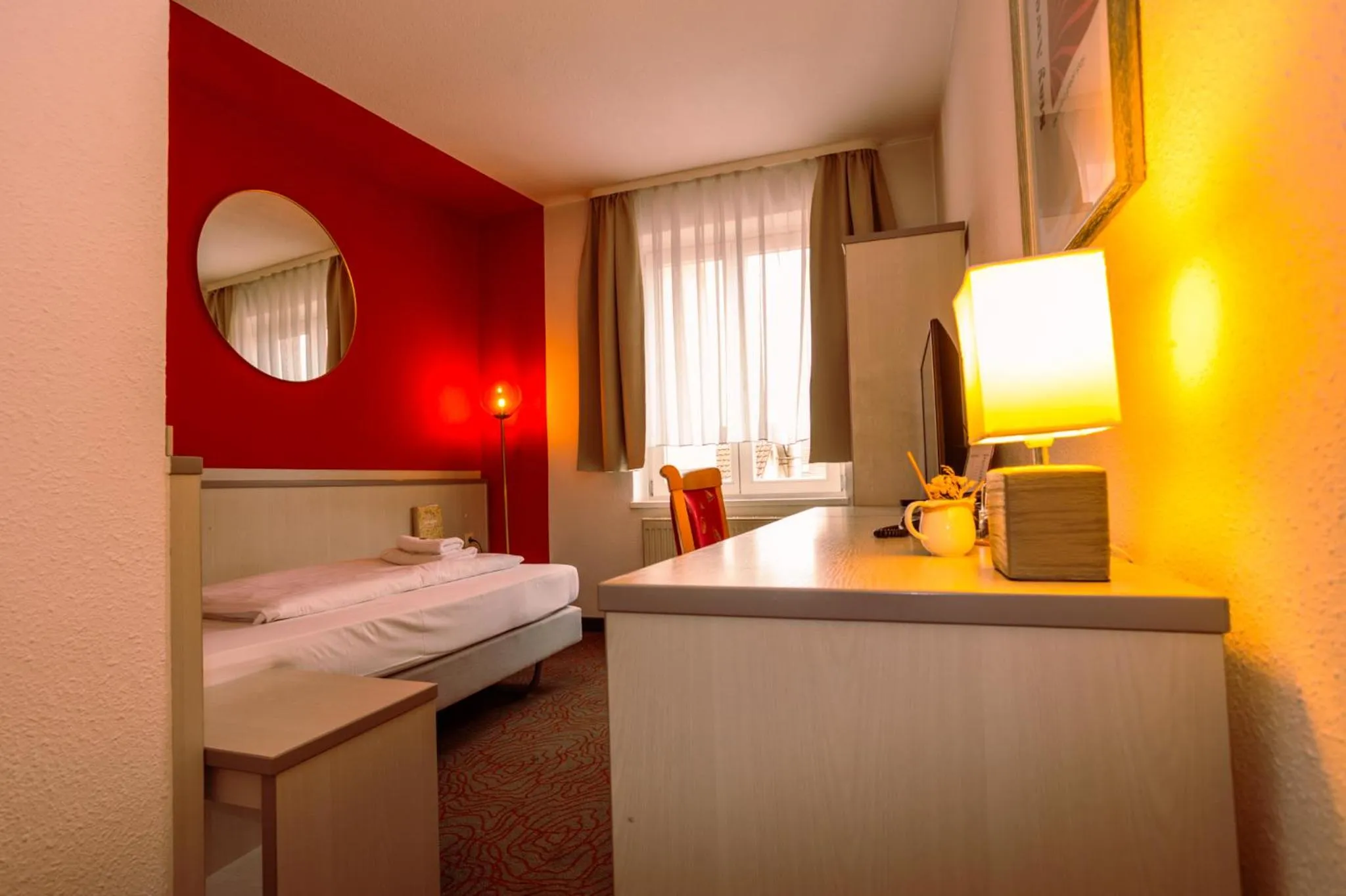 Bed in Hessenland Hotel Kassel Innenstadt by Stay Awesome