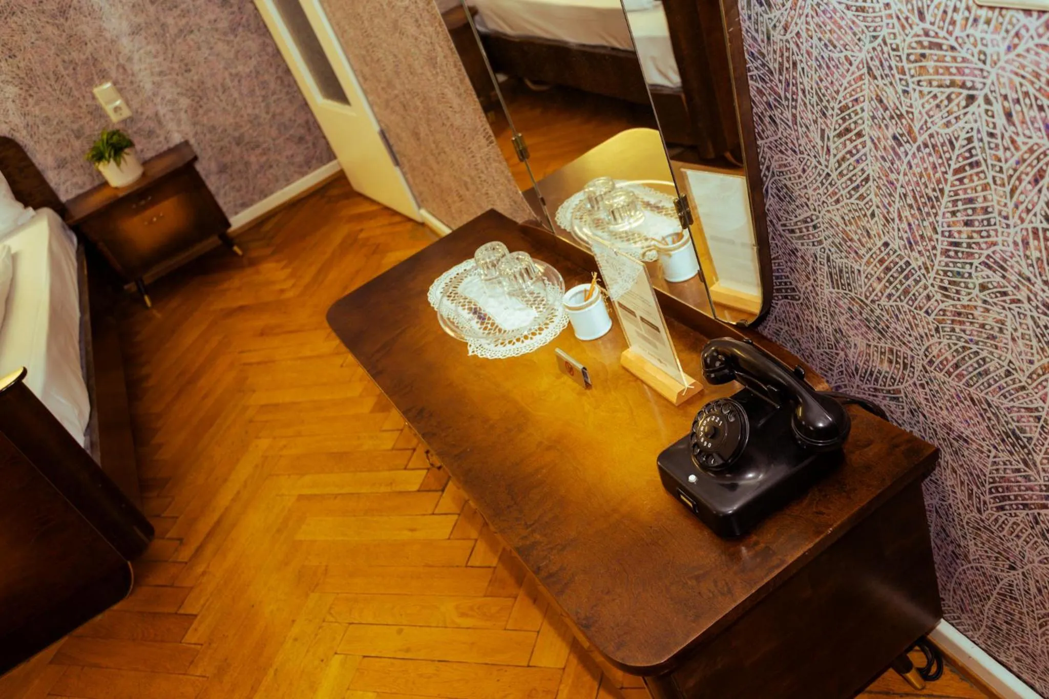 Bed in Hessenland Hotel Kassel Innenstadt by Stay Awesome