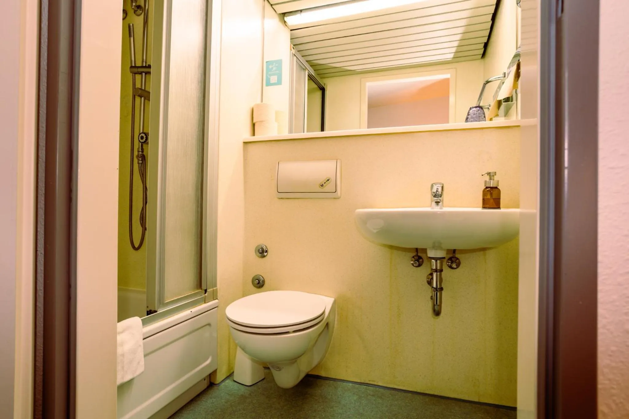 Shower in Hessenland Hotel Kassel Innenstadt by Stay Awesome