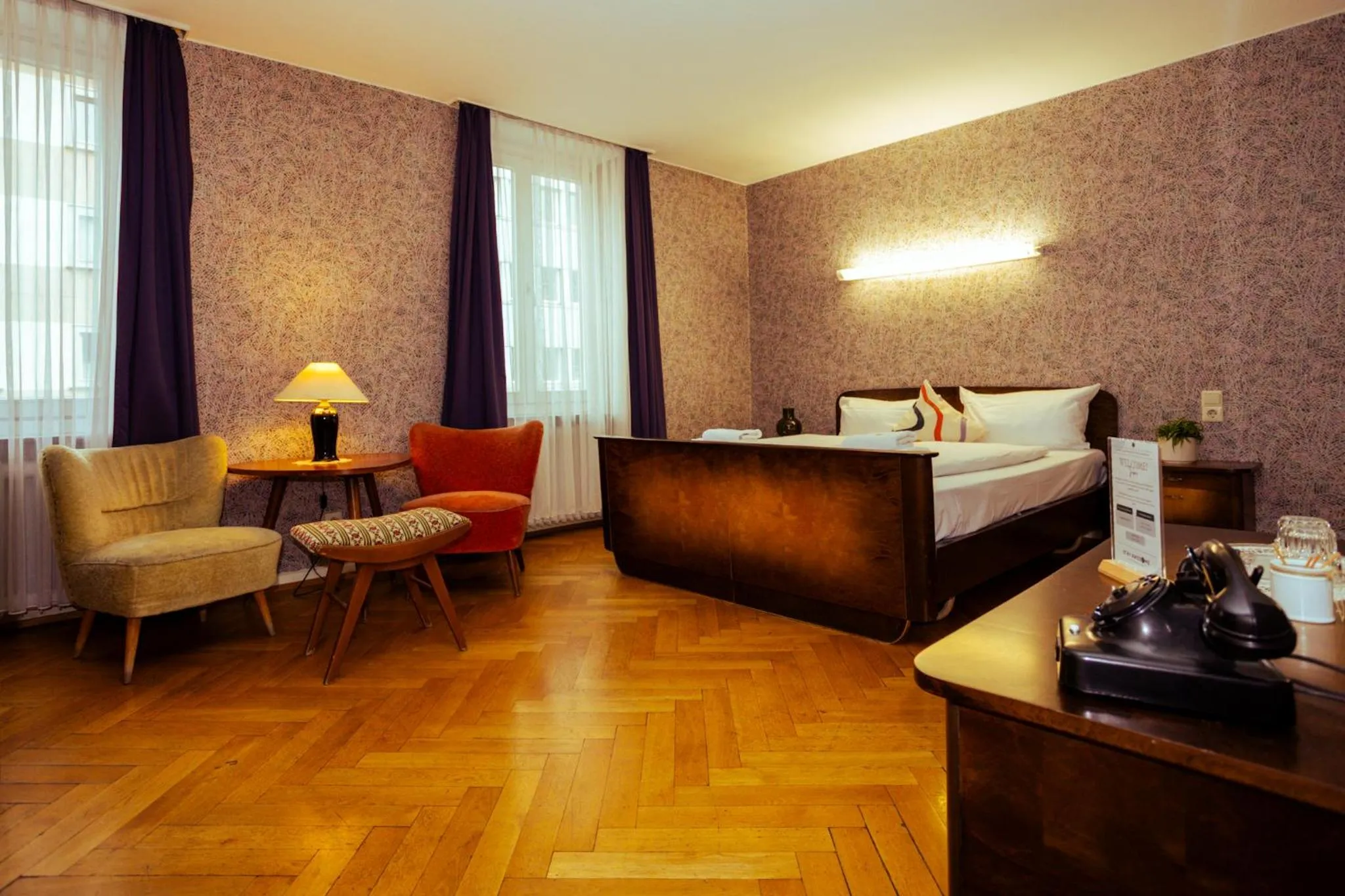 Bed in Hessenland Hotel Kassel Innenstadt by Stay Awesome