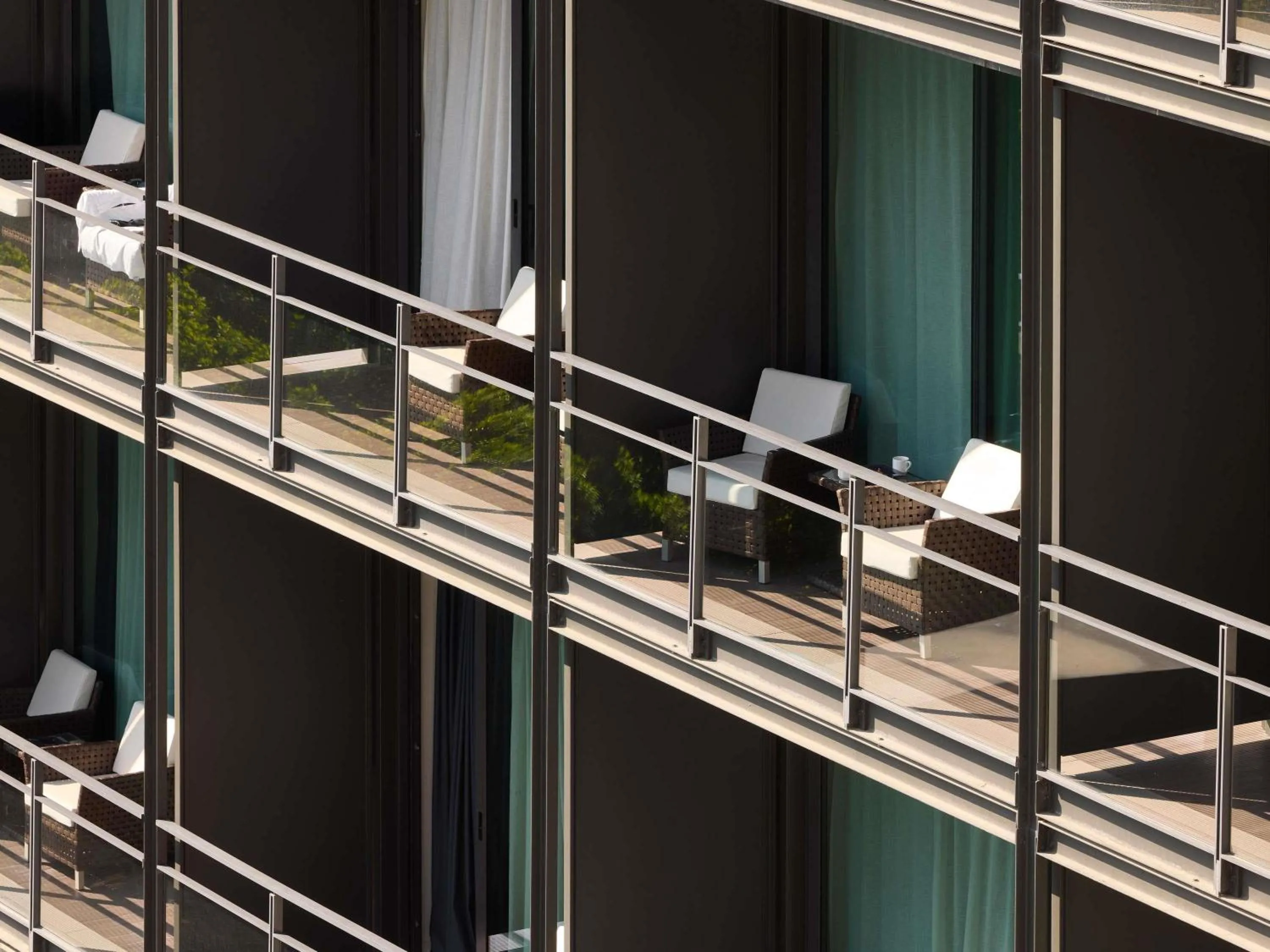 Bedroom in Sofitel Barcelona Skipper
