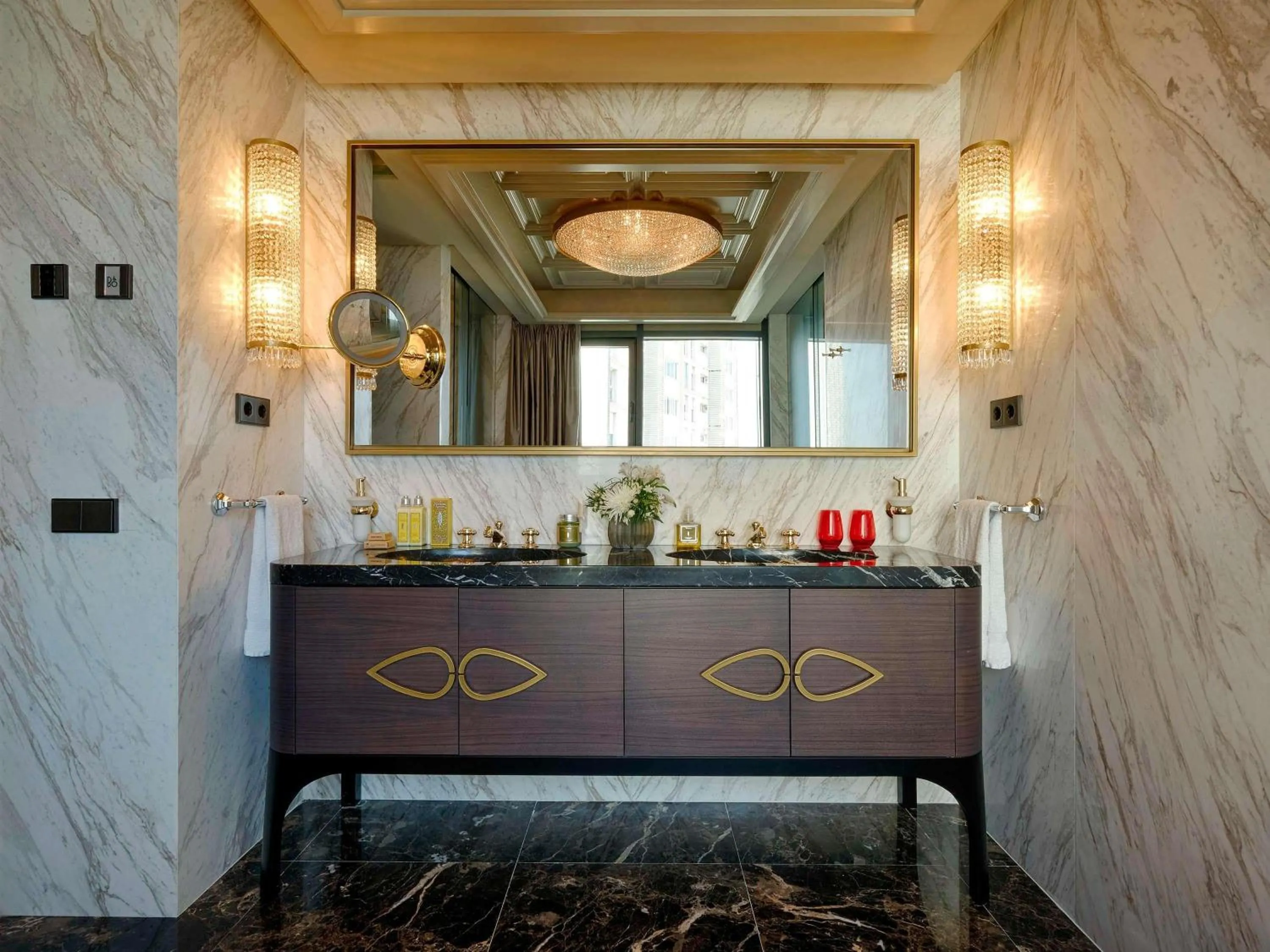 Bedroom in Sofitel Barcelona Skipper