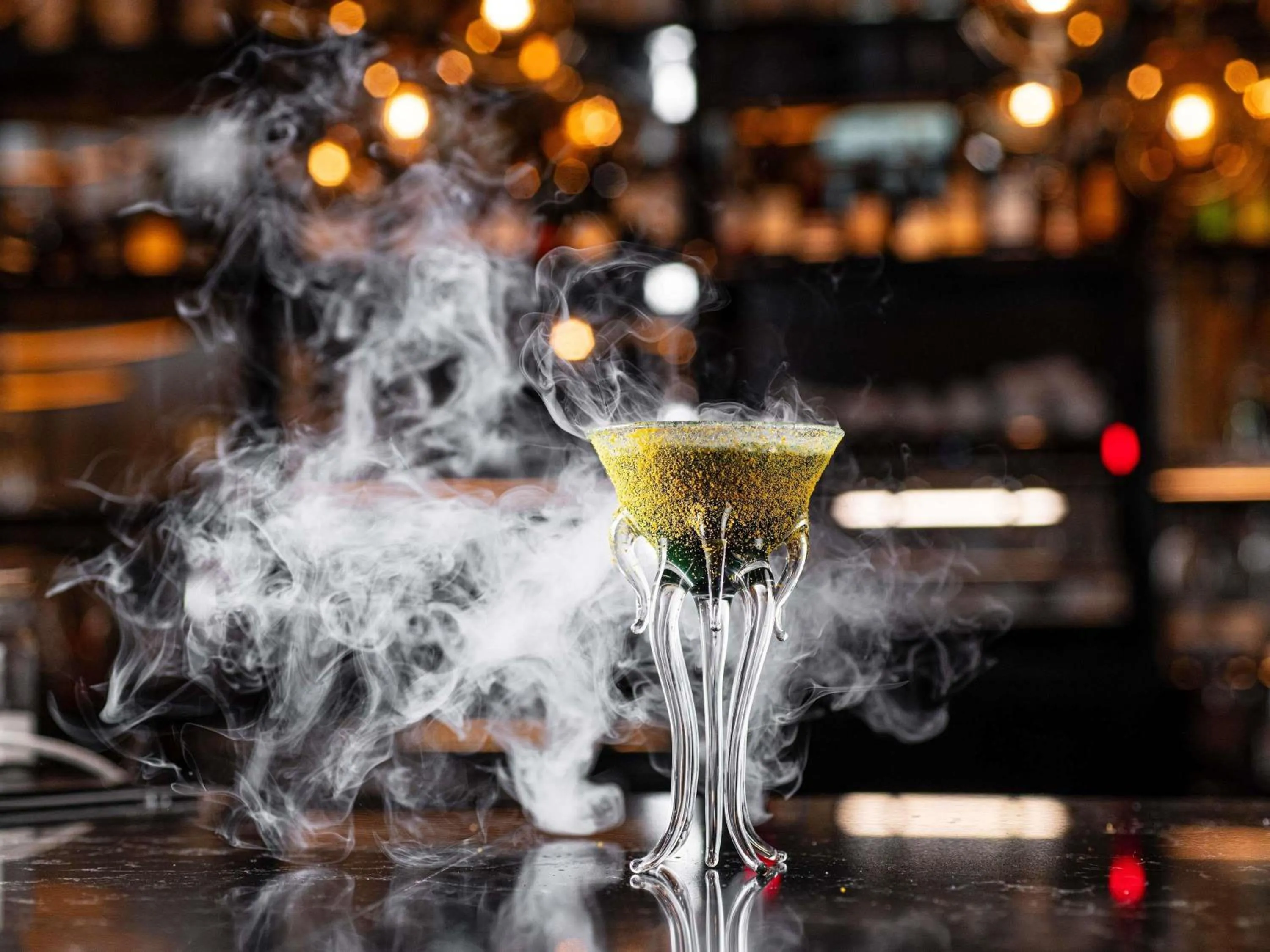 Lounge or bar in Sofitel Barcelona Skipper