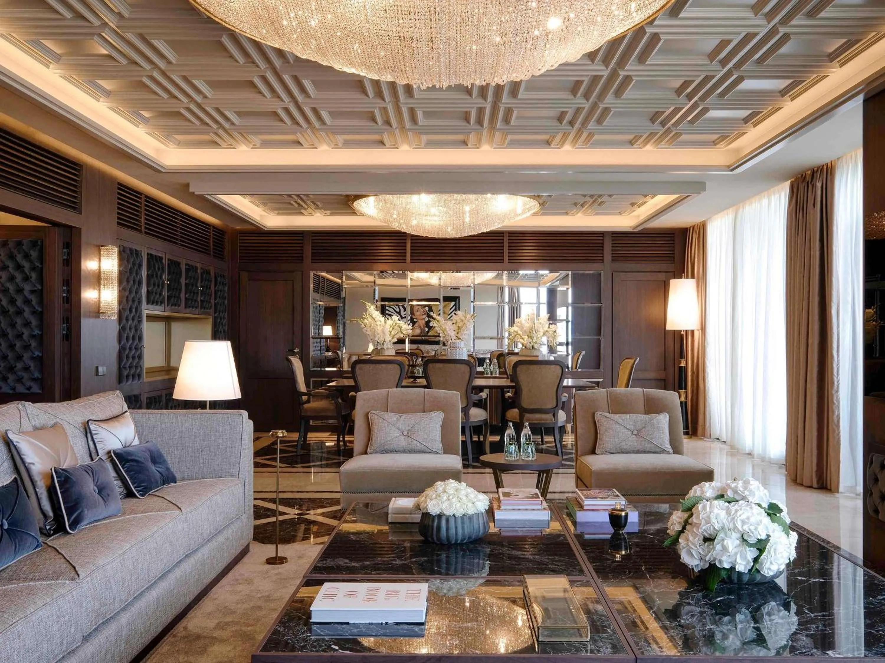 Bedroom in Sofitel Barcelona Skipper