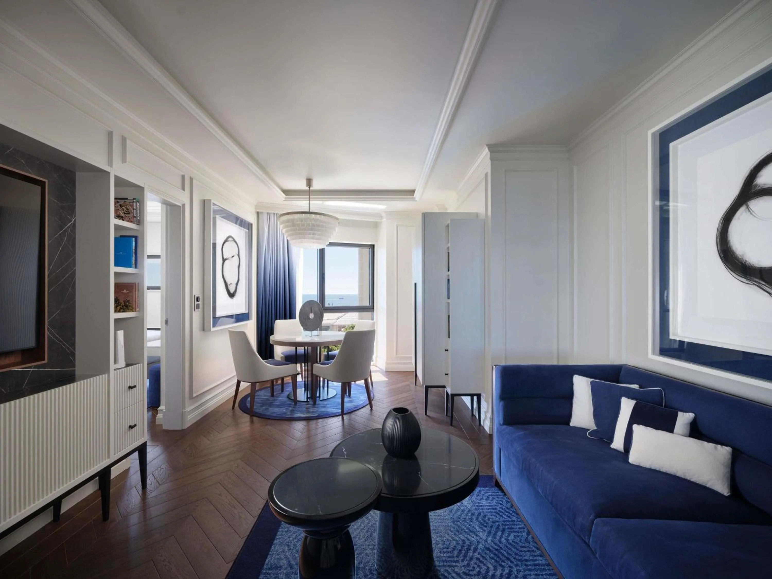 Bedroom in Sofitel Barcelona Skipper