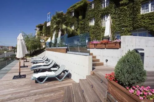 Balcony/Terrace in Arha Villa de Suances - Antiguo Albatros