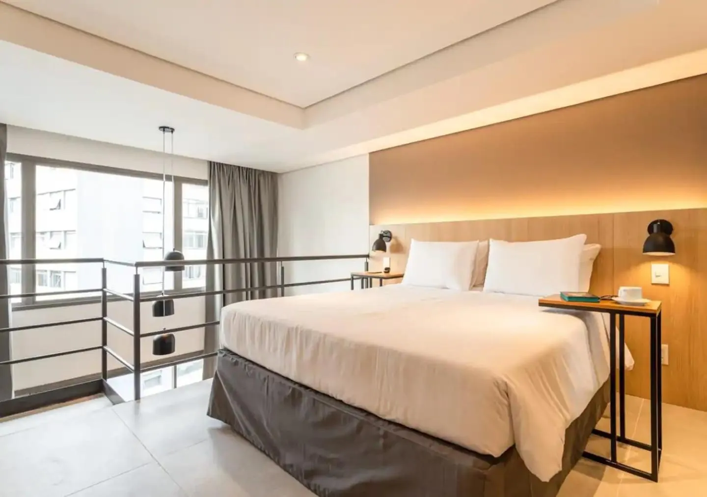 Bedroom, Bed in Cozzy Suites Paraíso Hotel