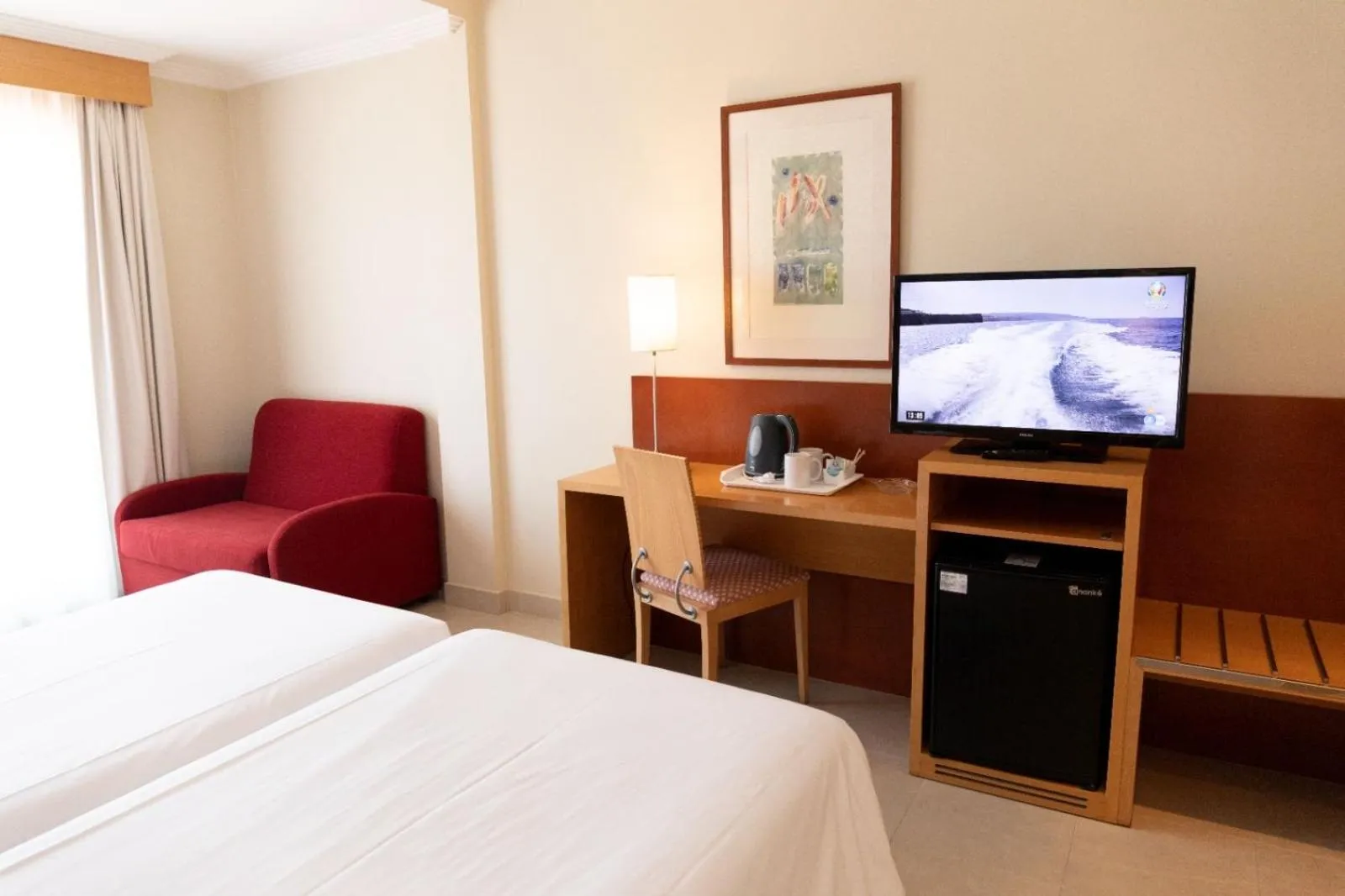 TV and multimedia, Bed in Hotel Canelas