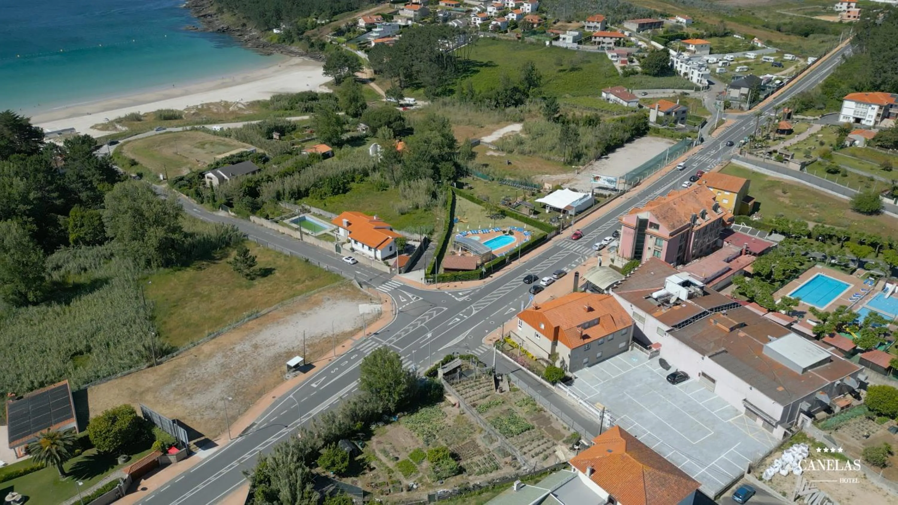 Bird's eye view in Hotel Canelas