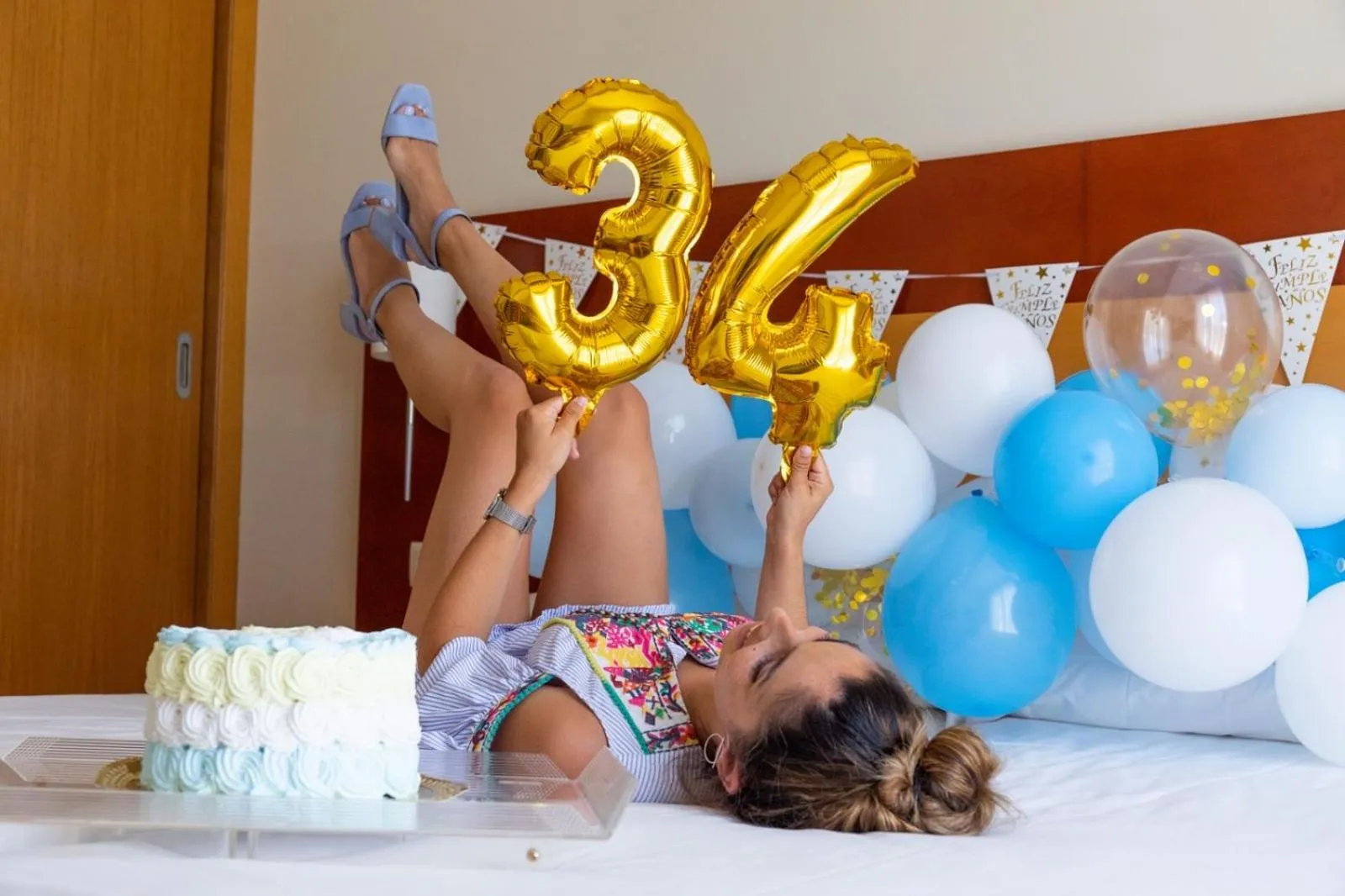 Bed in Hotel Canelas