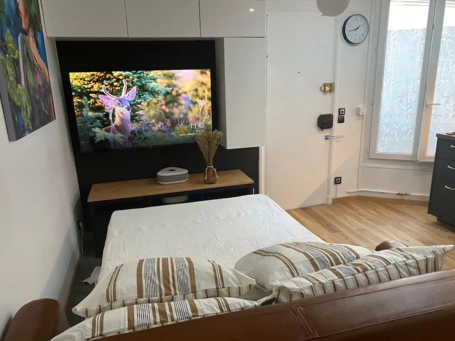 Bed in Paris La Villette - Charming Apartment 2 rooms