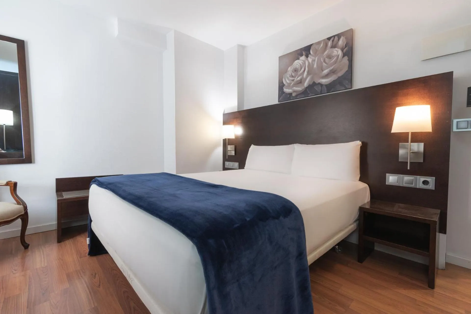 Bed in Hotel Alda Zaragoza Independencia