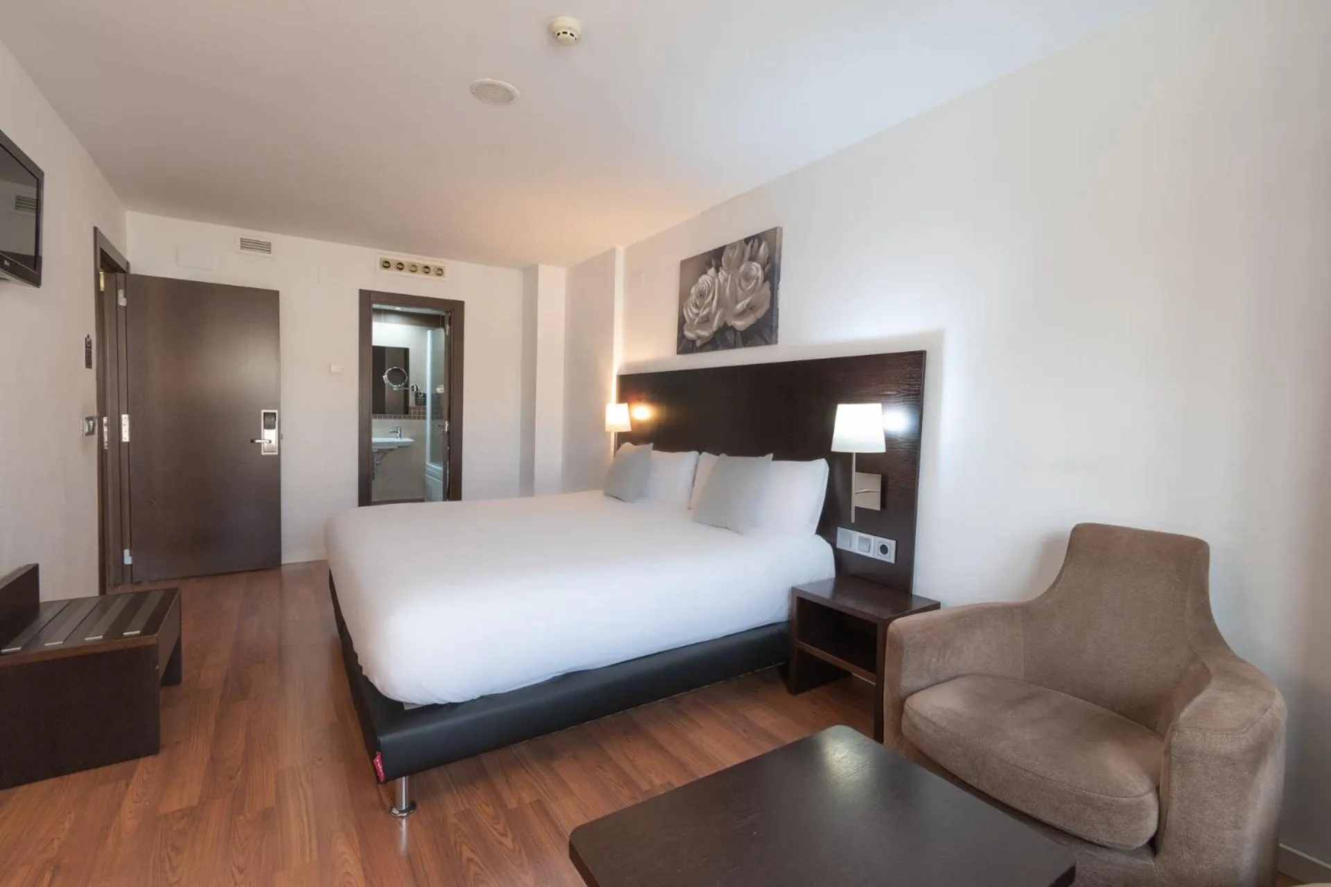 Bed in Hotel Alda Zaragoza Independencia