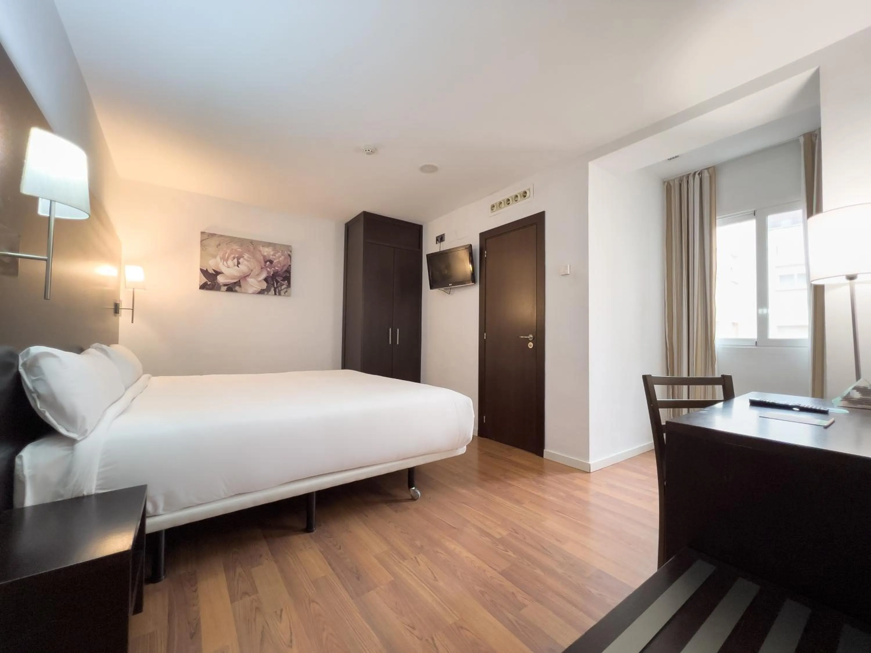 Bed in Hotel Alda Zaragoza Independencia