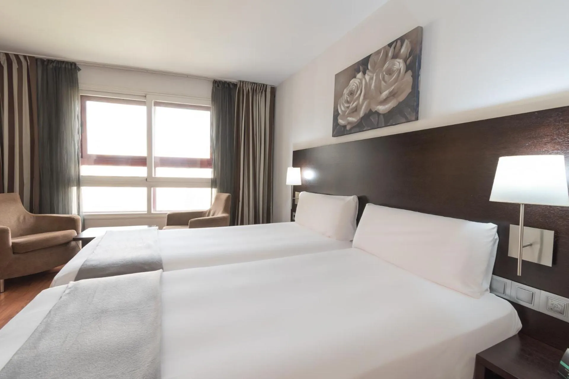 Bed in Hotel Alda Zaragoza Independencia