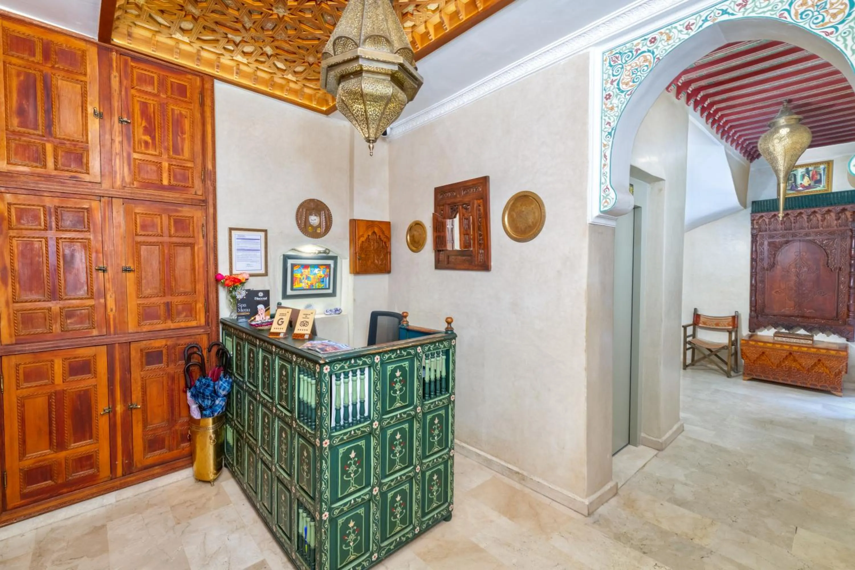 Lobby or reception in Riad Diamond Of Marrakech & Spa