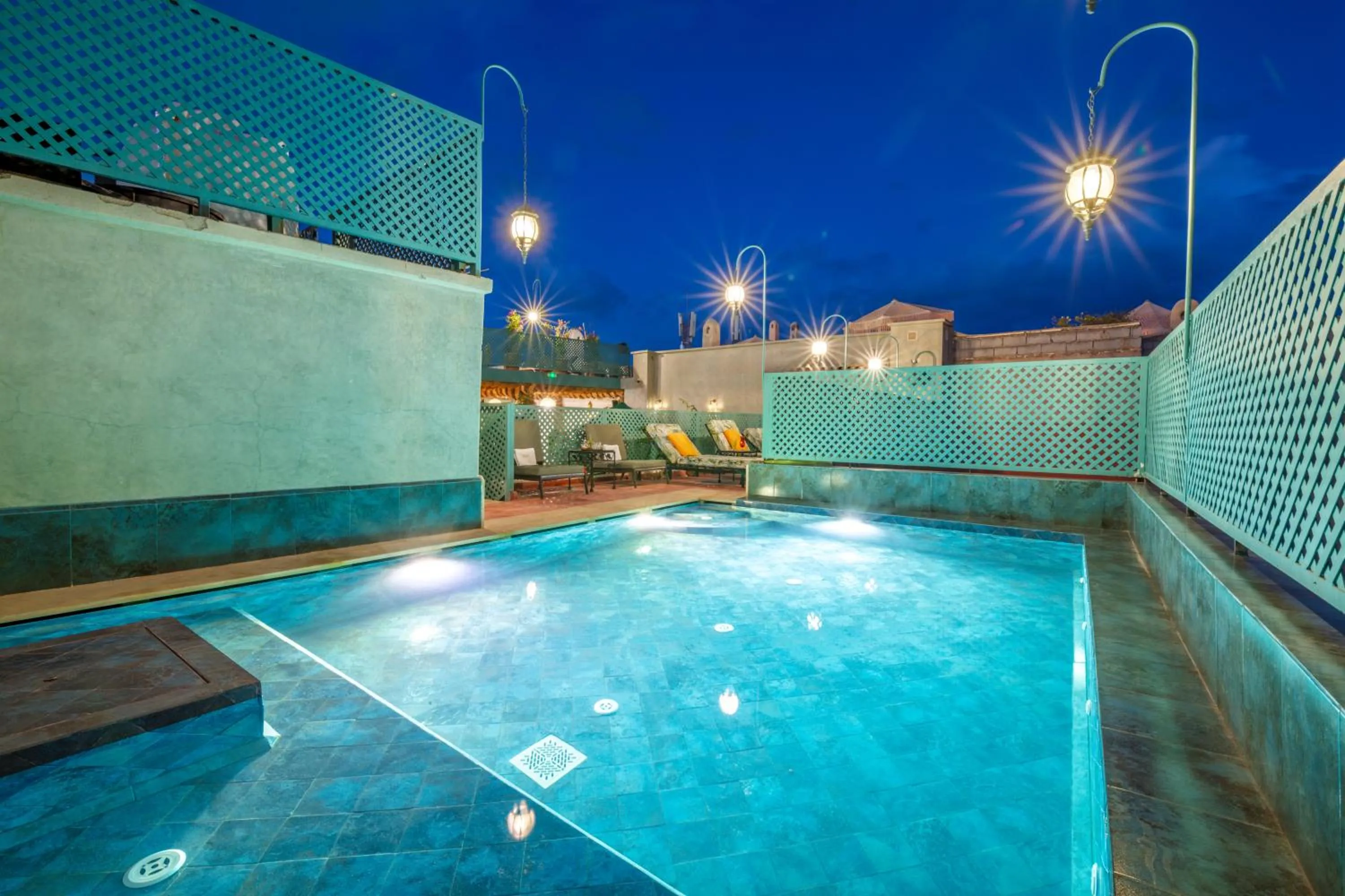 Swimming pool in Riad Diamond Of Marrakech & Spa