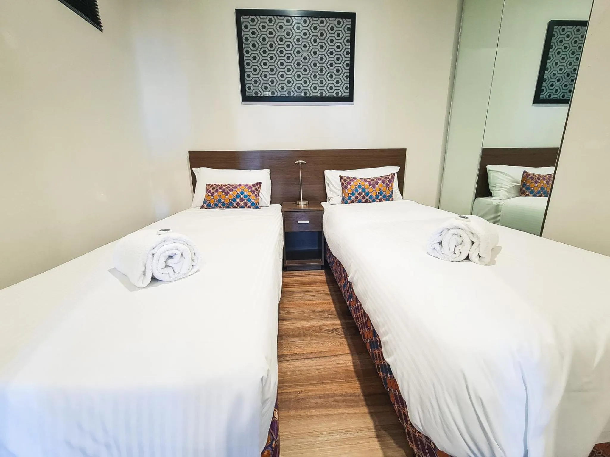 Photo of the whole room, Bed in Exodus Dandenong Apartment Hotel