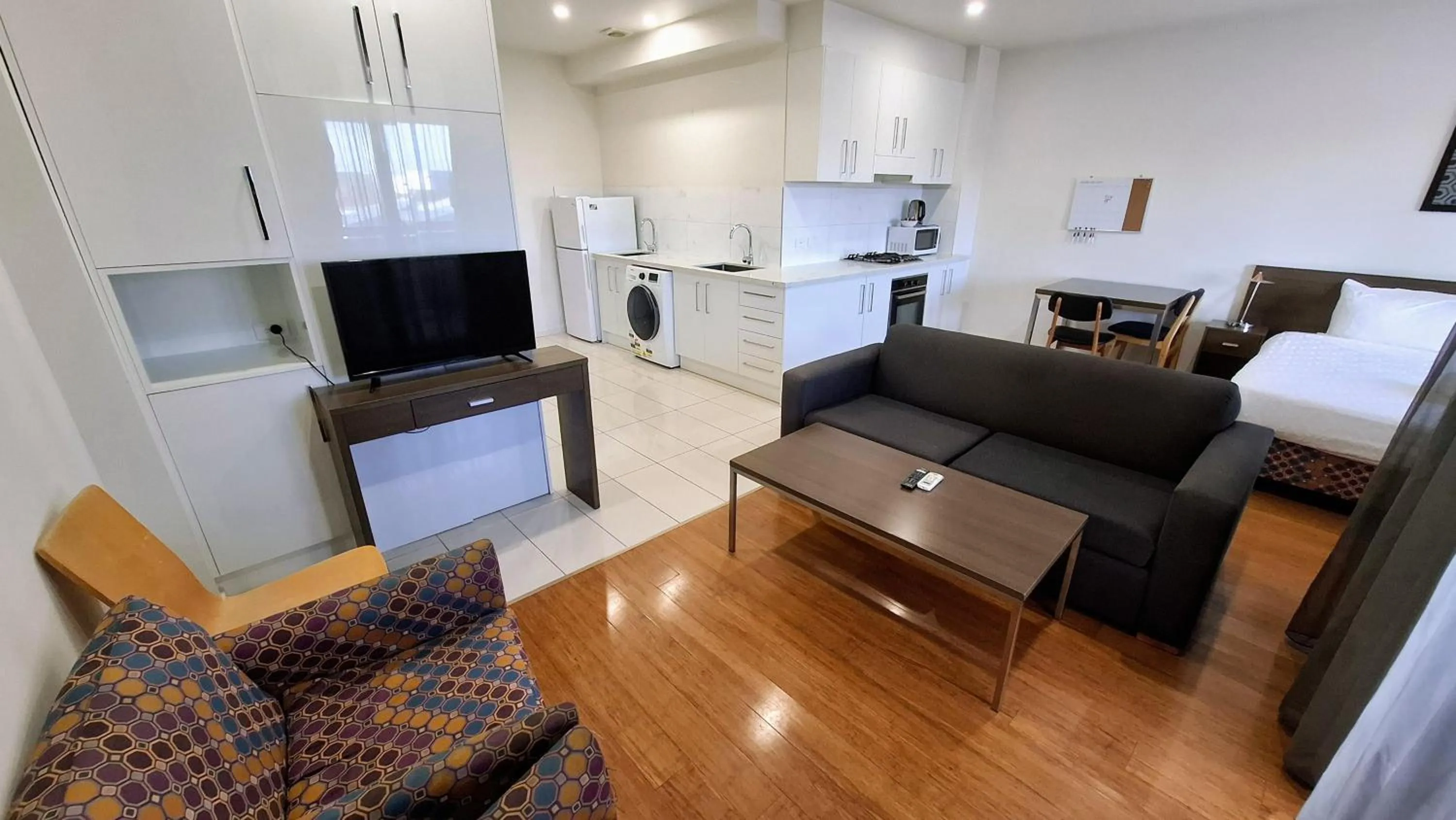 Photo of the whole room in Exodus Dandenong Apartment Hotel