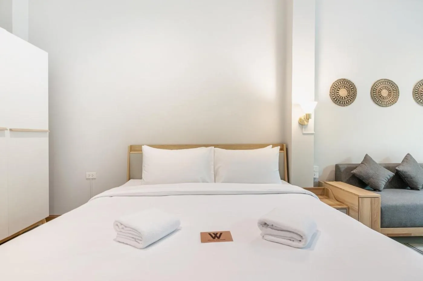 Bed in Hotel Wizpark Ratchada